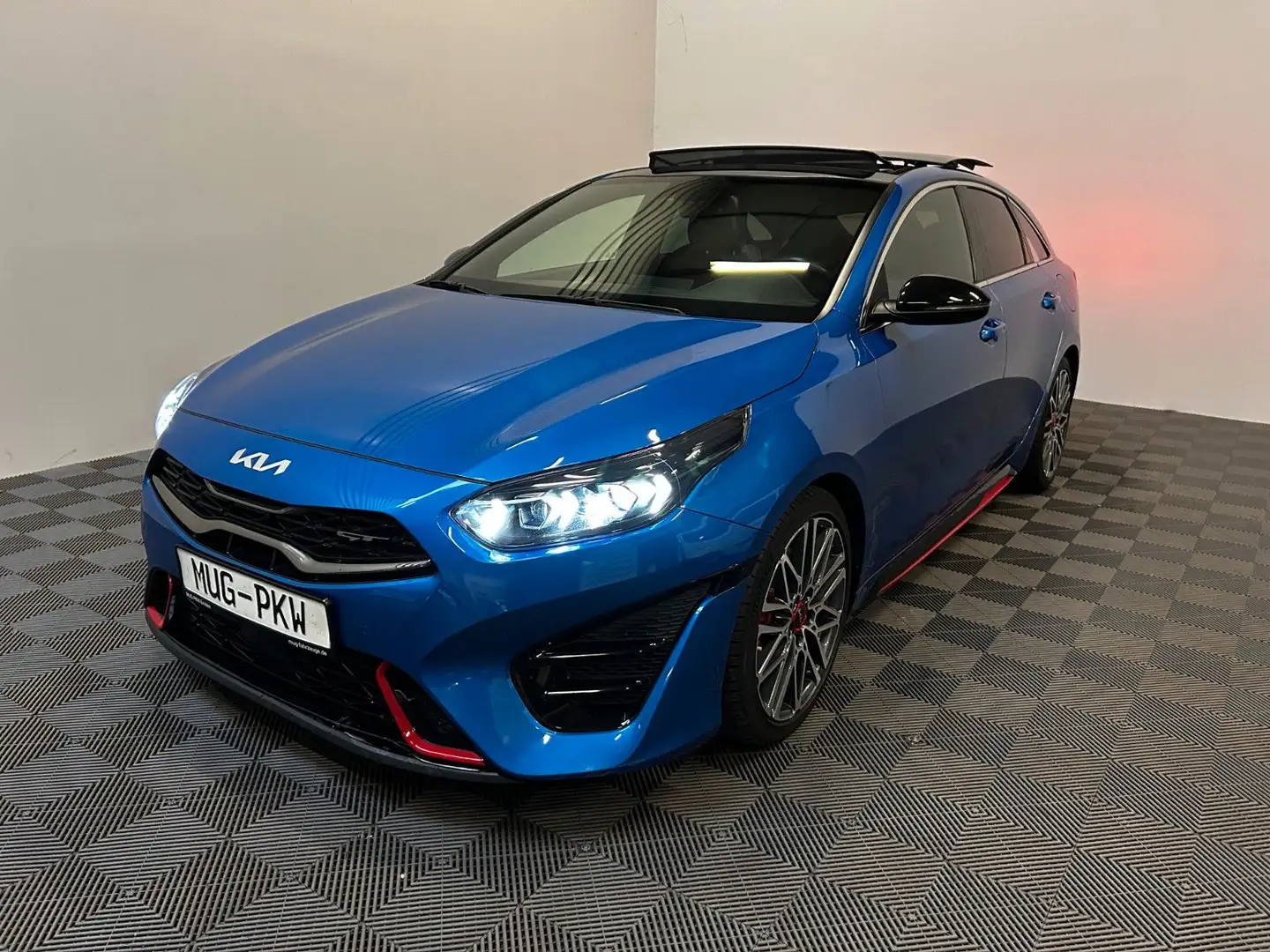 Kia ProCeed / pro_cee'd ProCeed GT *Pano-Klappe-ACC- Virt.-Co.* Blau - 1