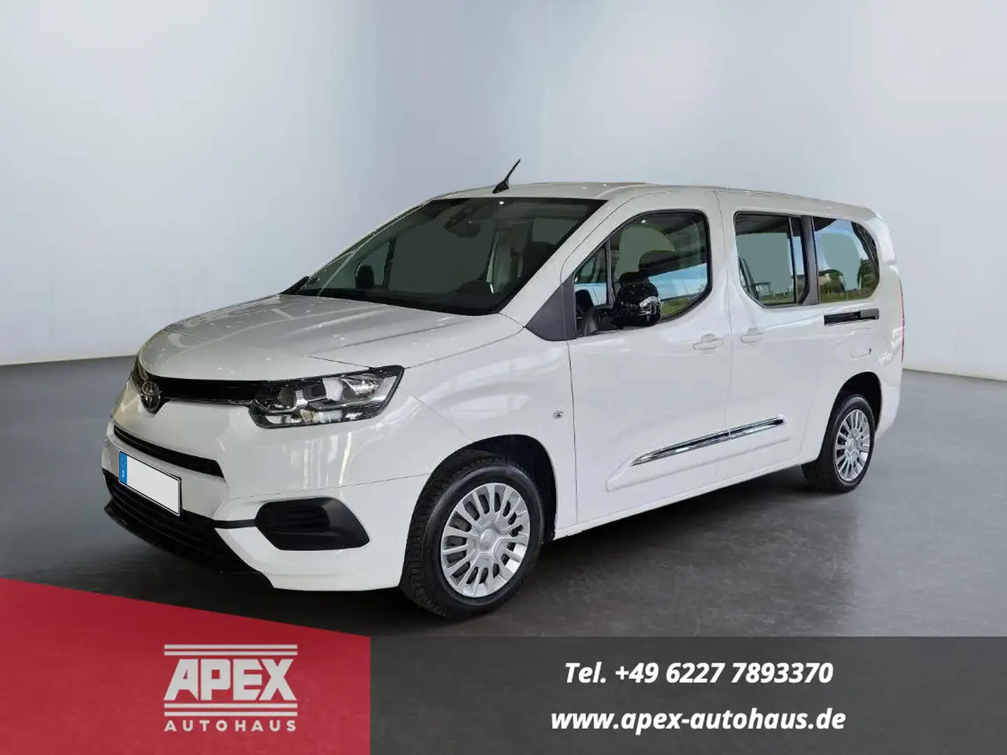 Toyota Proace City Verso 1.2 L2 Long 7 Sitzer Toytoa Garantie... Weiß - 1