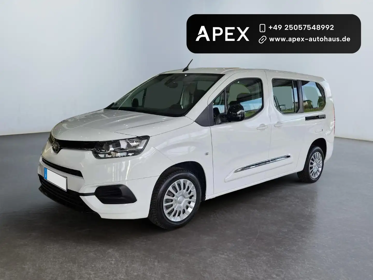 Toyota Proace City Verso 1.2 L2 Long 7 Sitzer Toytoa Garantie... Weiß - 1