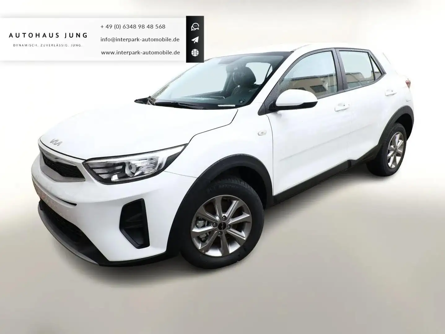 Kia Stonic 1.2 84 Edition 7 EmotionPaket SHZ PDC 15Z Weiß - 1