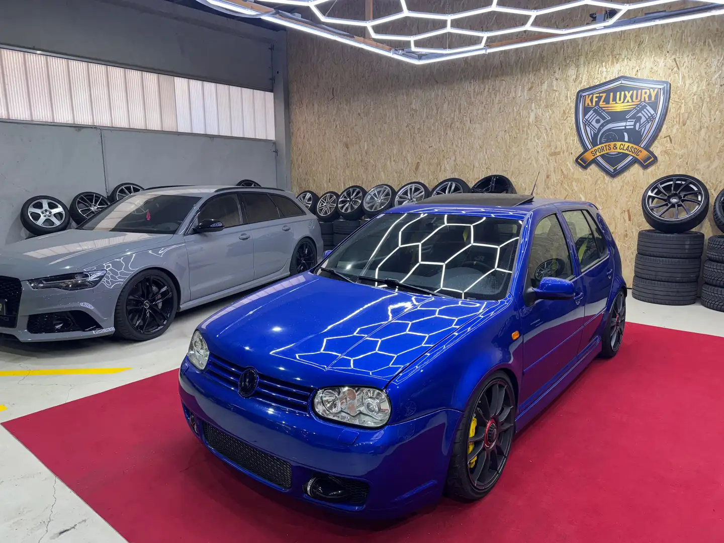 Volkswagen Golf R32 *R32 Turbo* *Typisiert* *K&W Gepfeffert* Blau - 1