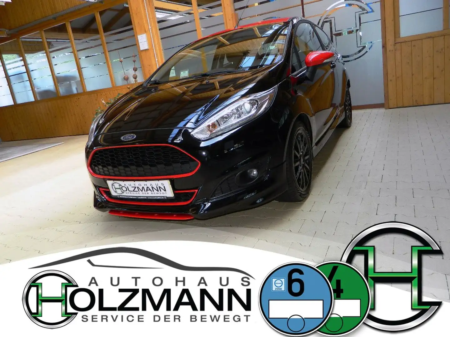 Ford Fiesta 1.0l EcoBoost Sport ST-line/Sync/Eu6/1Hd Noir - 1