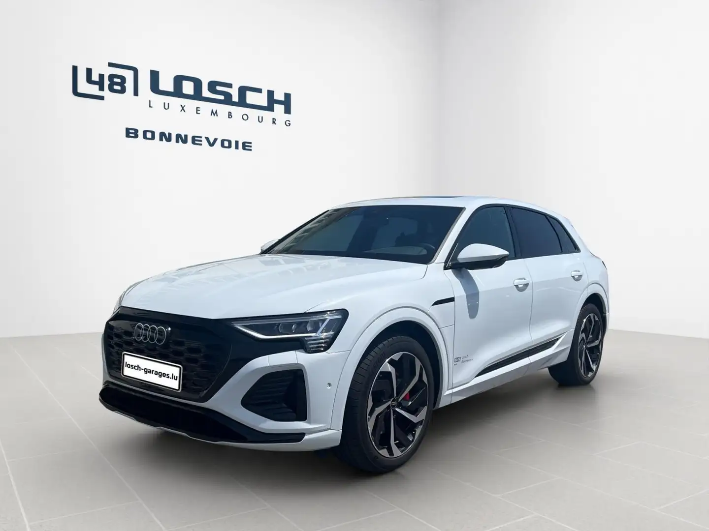 Audi Q8 e-tron S line 55 quattro Blanc - 1