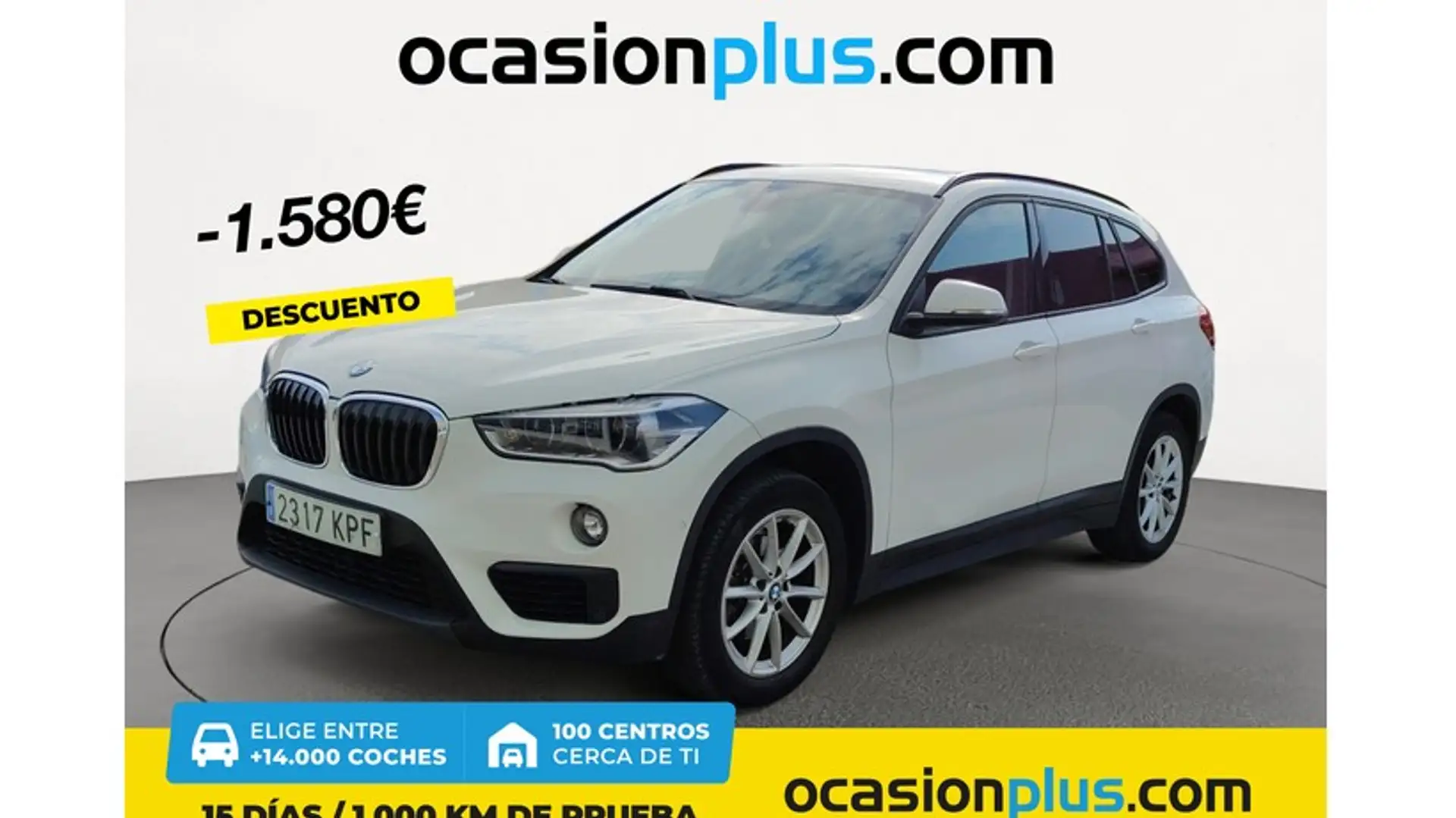 BMW X1 sDrive 16dA Weiß - 1