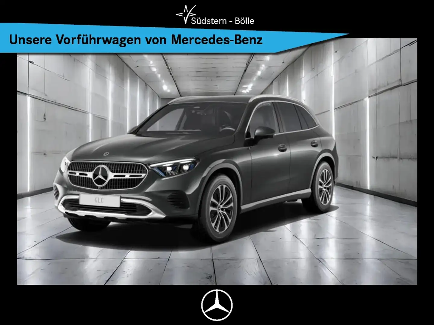 Mercedes-Benz GLC 200 d 4M +AVANTGARDE+SHZ+MEMORY+NAVI+AHK+PDC Grau - 1