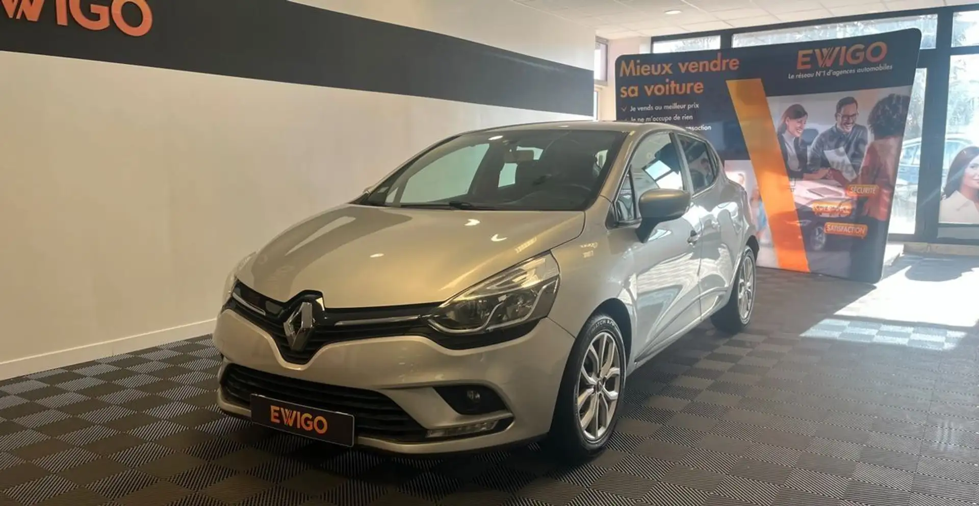 Renault Clio 1.5 dci 90 business edc bva Gris - 2