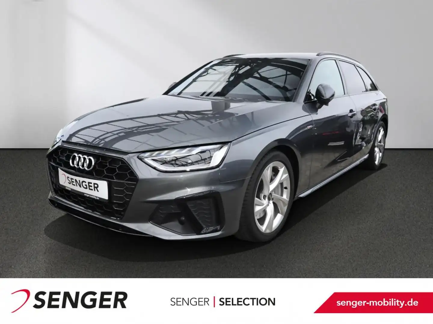 Audi A4 Avant 45 TFSI quattro S line AHK Navi PDC ACC Gris - 1