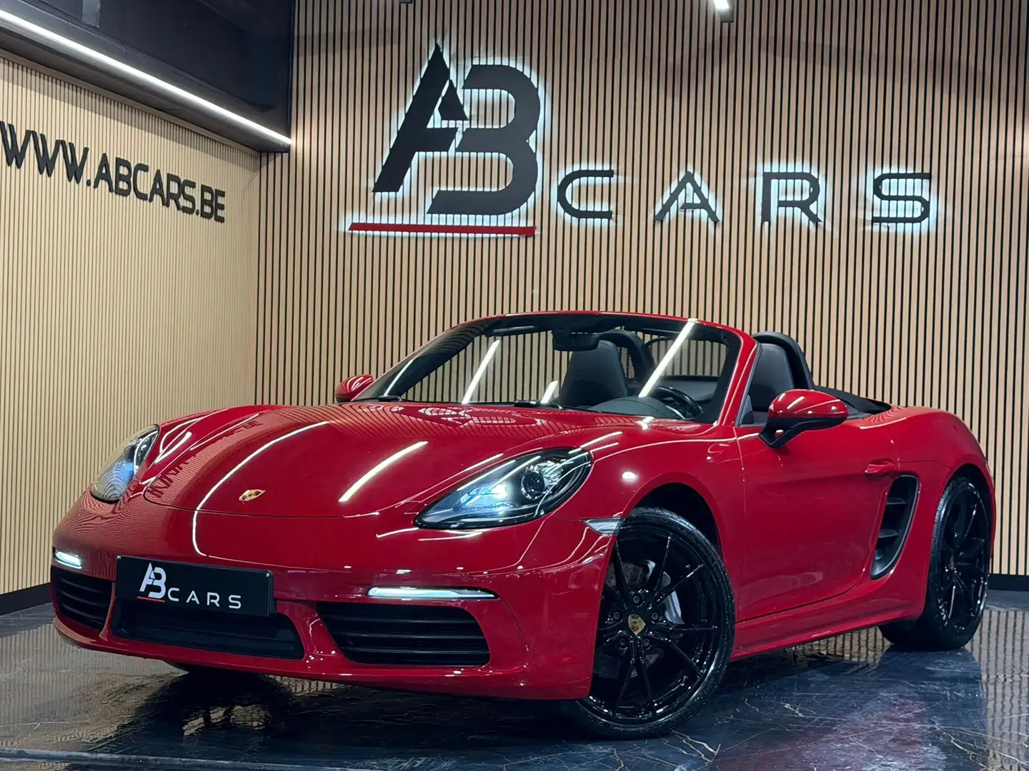 Porsche 718 718 cabriolet 2.0 Turbo PDK * GARANTIE 12 MOIS * Rojo - 2