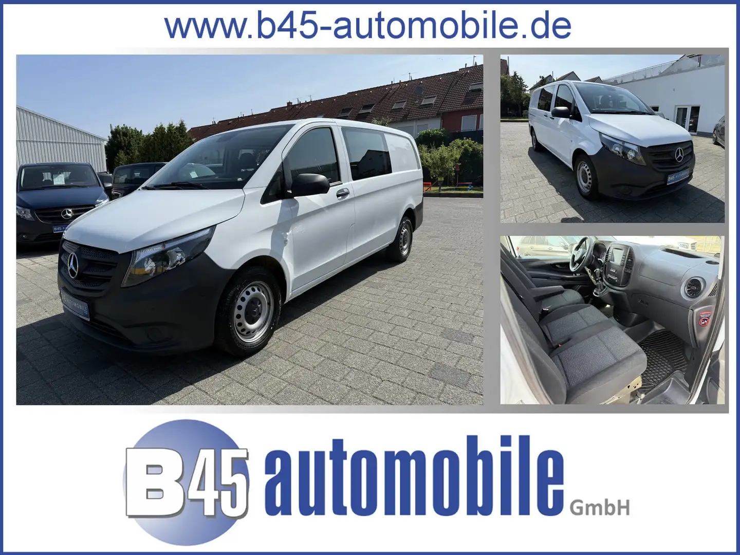 Mercedes-Benz Vito 114 CDI Mixto Lang 6-Sitzer Klima Kamera PDC Blanc - 1