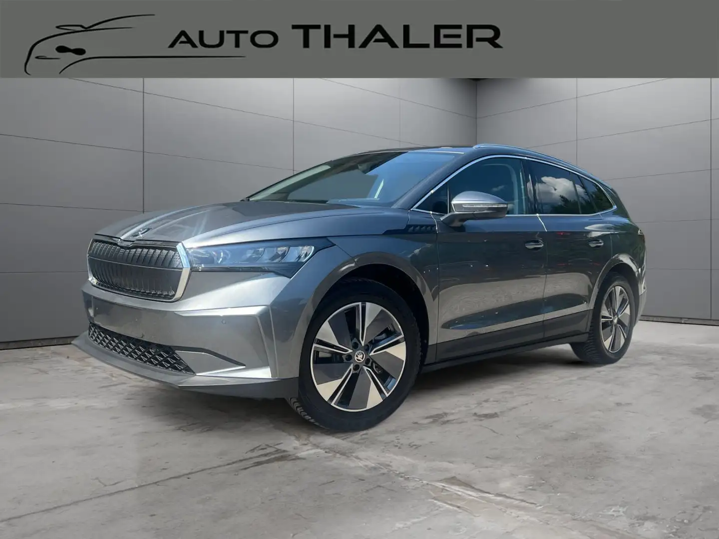 Skoda Enyaq Enyaq 85X Allrad 82kWh *  Anhängerkupplung * Grau - 1