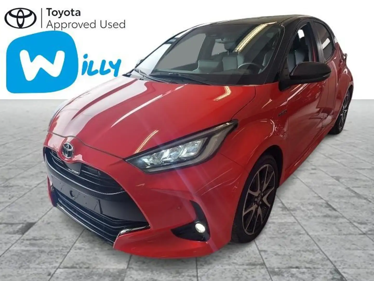 Toyota Yaris hybrid PREMIERE Rosso - 1