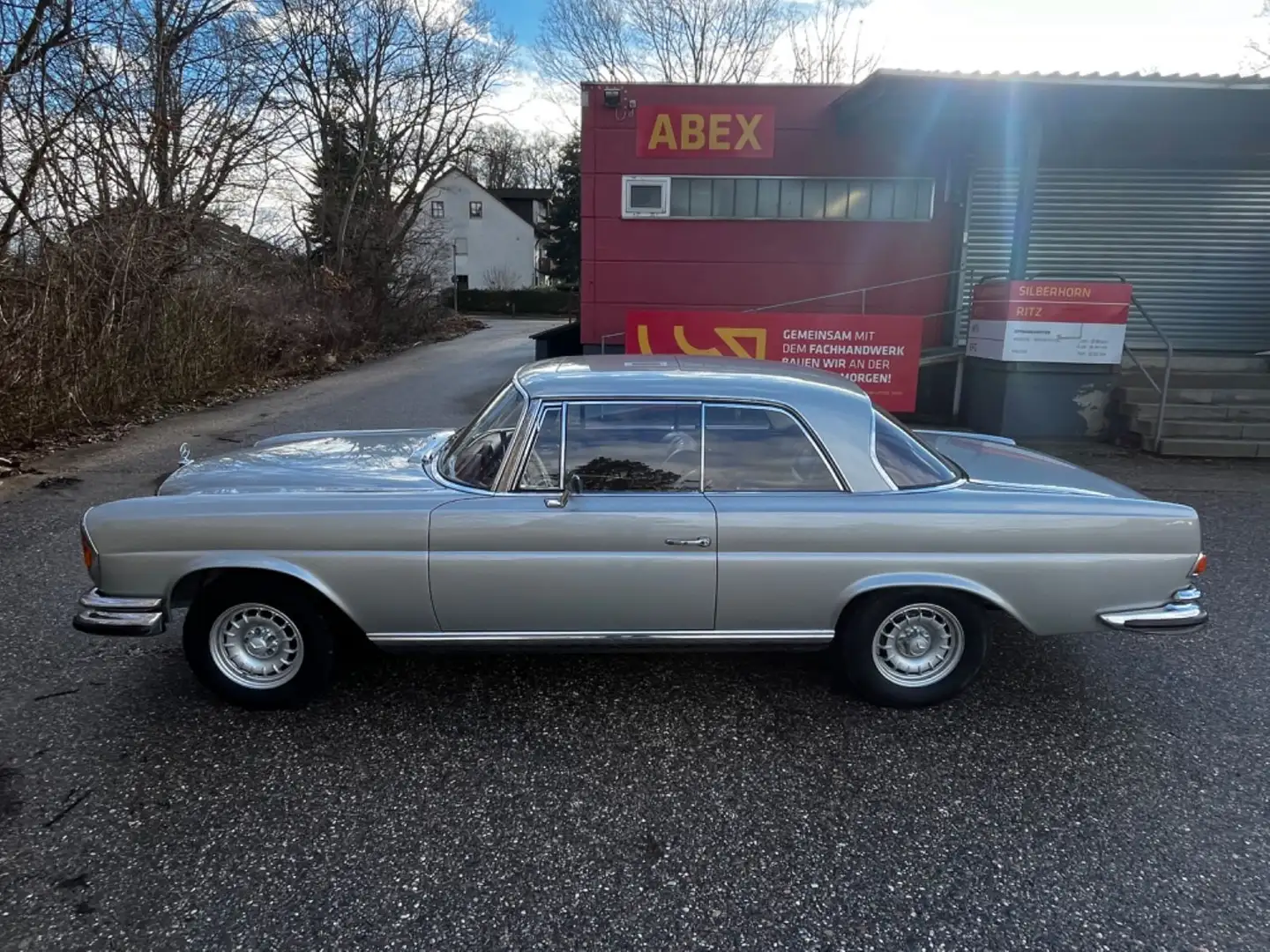 Mercedes-Benz 280 SE  3.5 Deutsch TOP ORGINAL  ROSTFREI Silver - 1