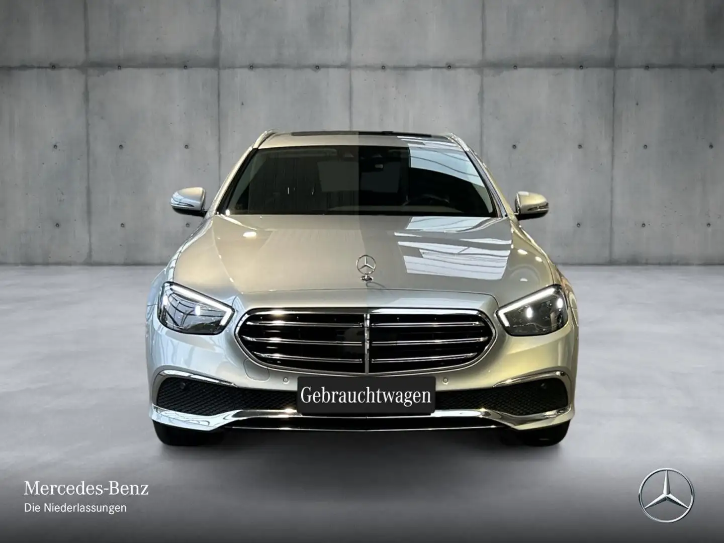 Mercedes-Benz E 300 de T EXCLUSIVE+MULTIBEAM+FAHRASS+KAMERA+9G Argent - 2