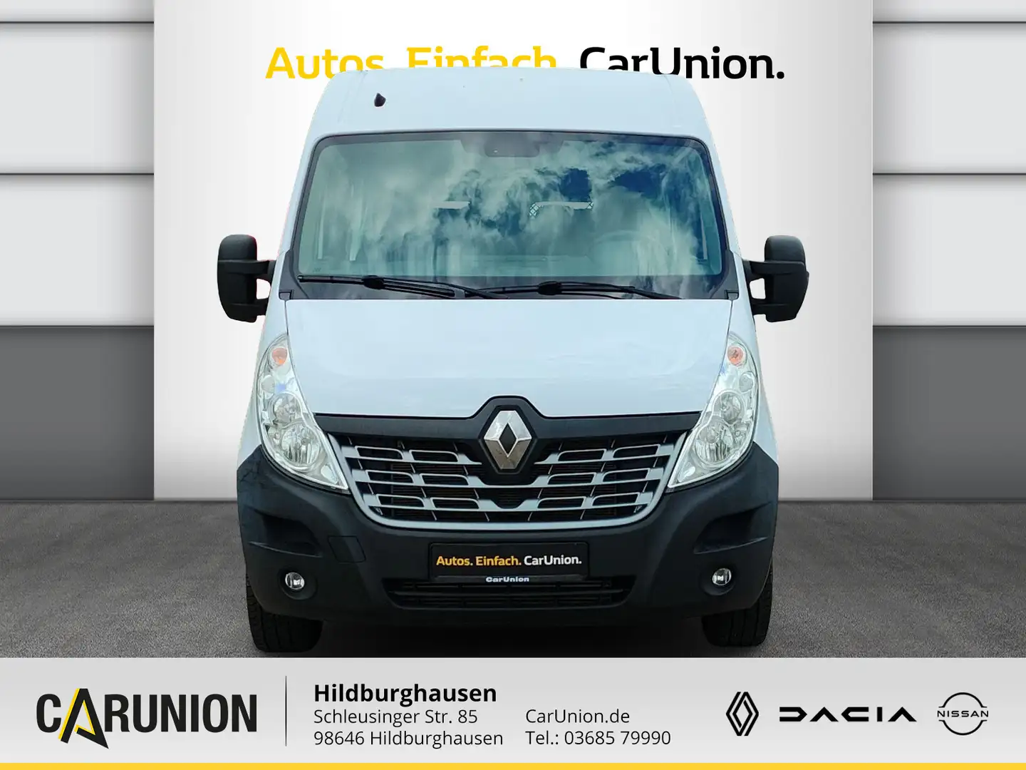 Renault Master dCi 170 L3H2 Doppelkabine NAVI + Klima Weiß - 2