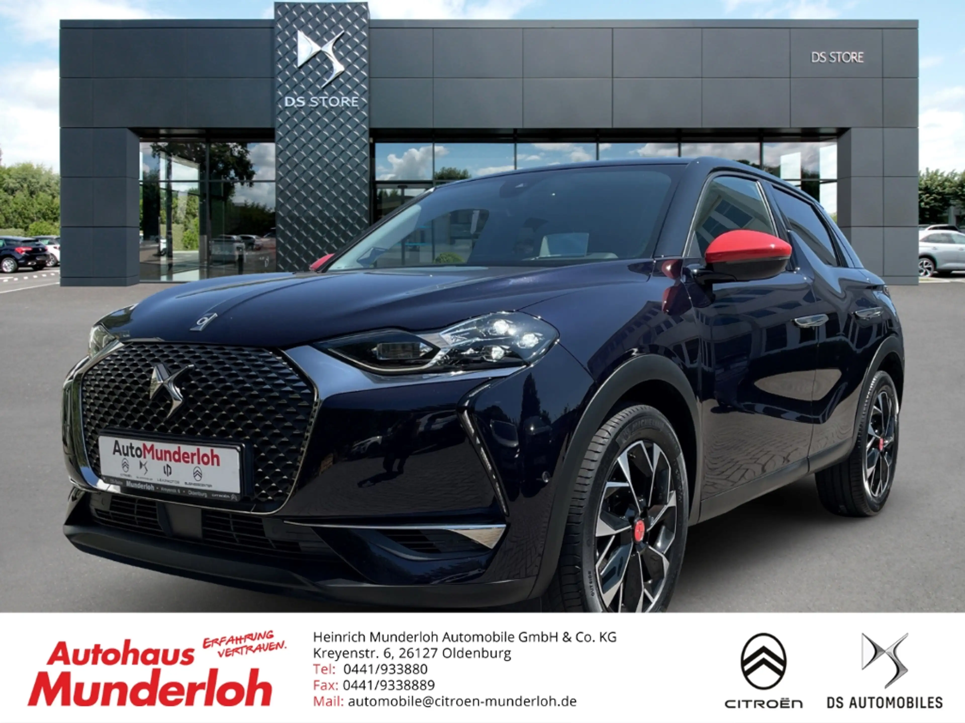 DS Automobiles DS 3 Crossback Pure Tech 130 EAT8 Ines de la Fressange SHZ HEAD-U