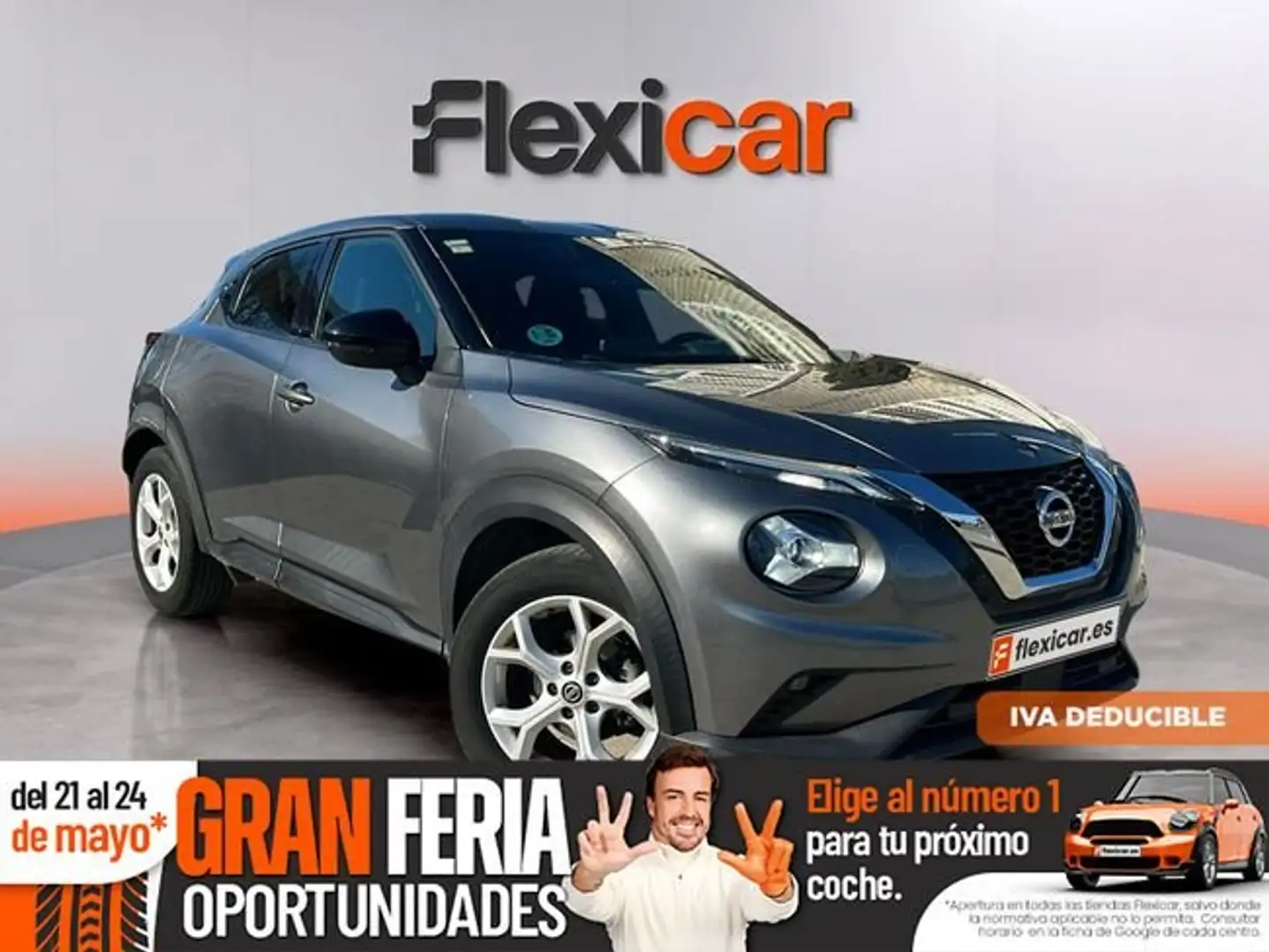 Nissan Juke DIG-T 84 kW (114 CV) DCT 7 Vel. Acenta Gris - 1