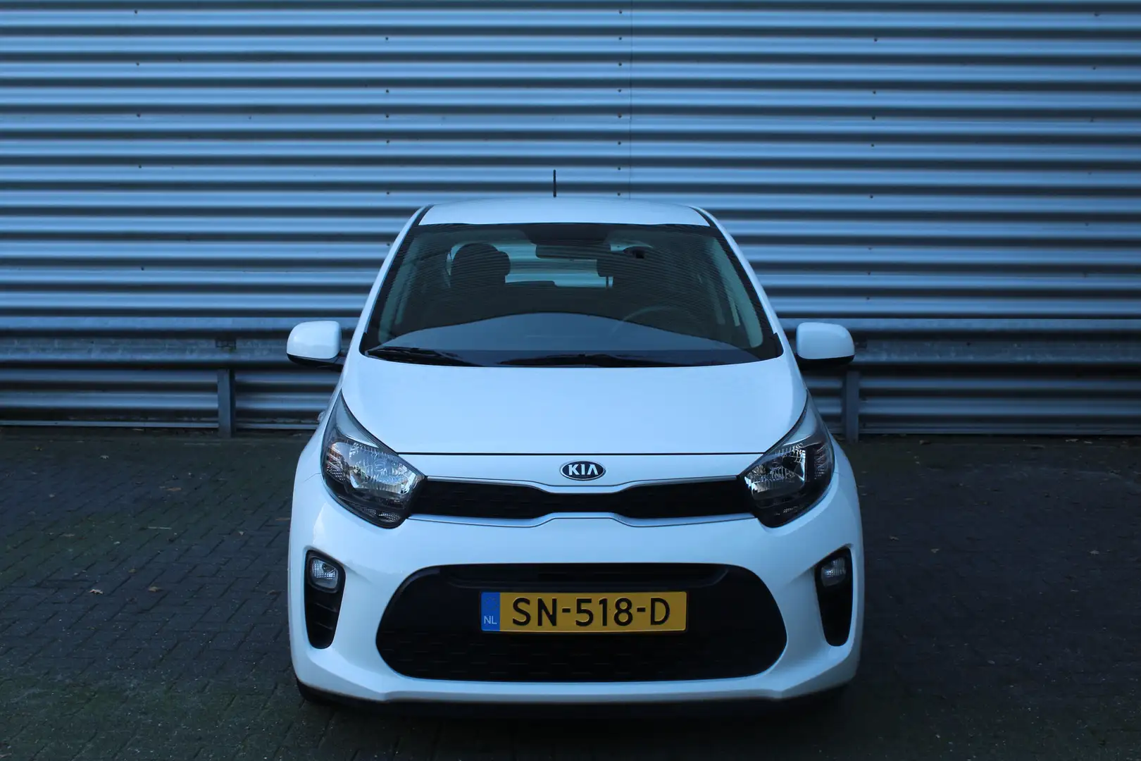 Kia Picanto 1.0 CVVT 67pk EconomyPlusLine NL-Auto NAP Airco CP Blanc - 2