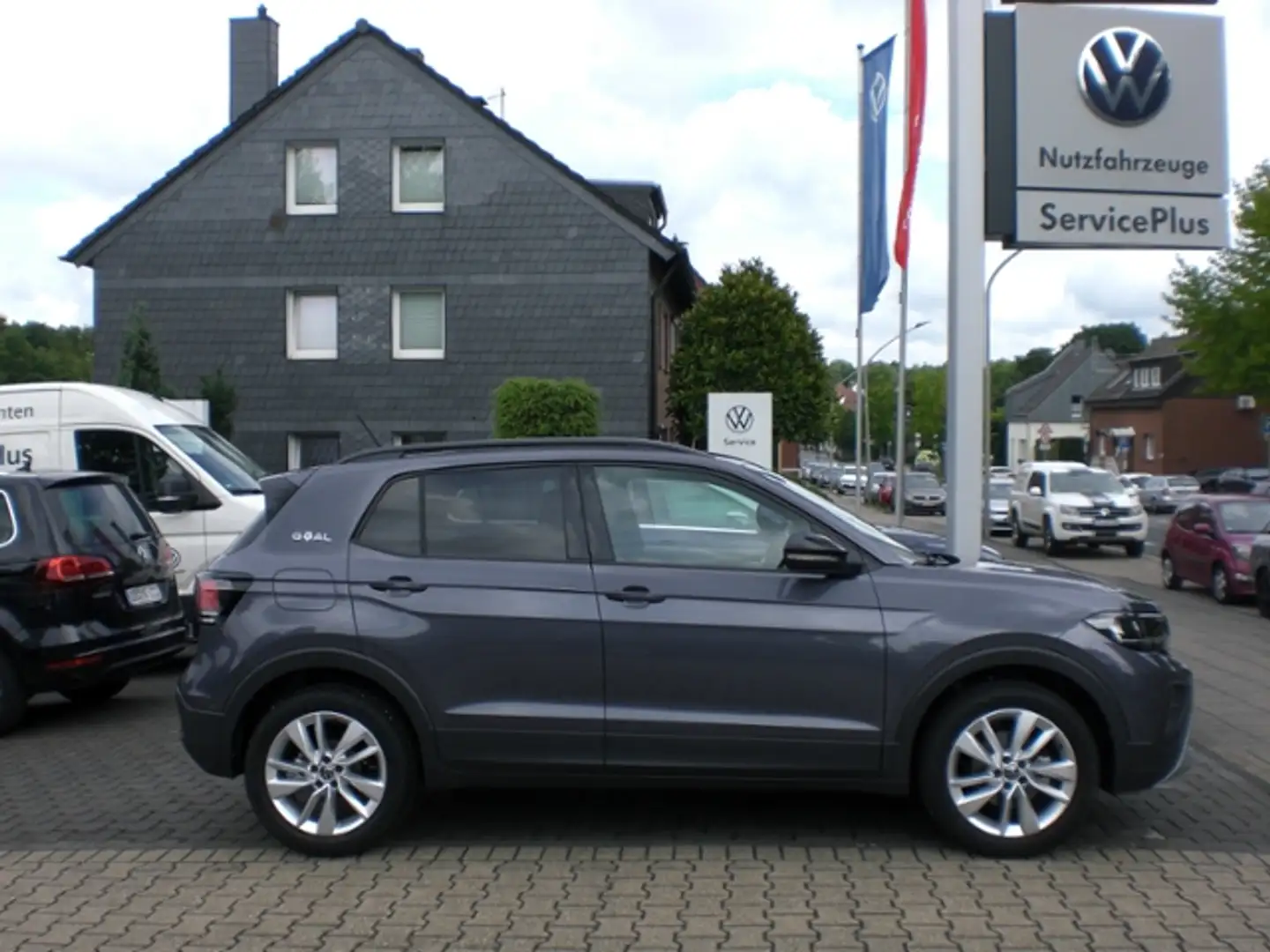 Volkswagen T-Cross GOAL 1.0 TSI DSG LED NAVI ACC RFK PLA App-Connect Grau - 2