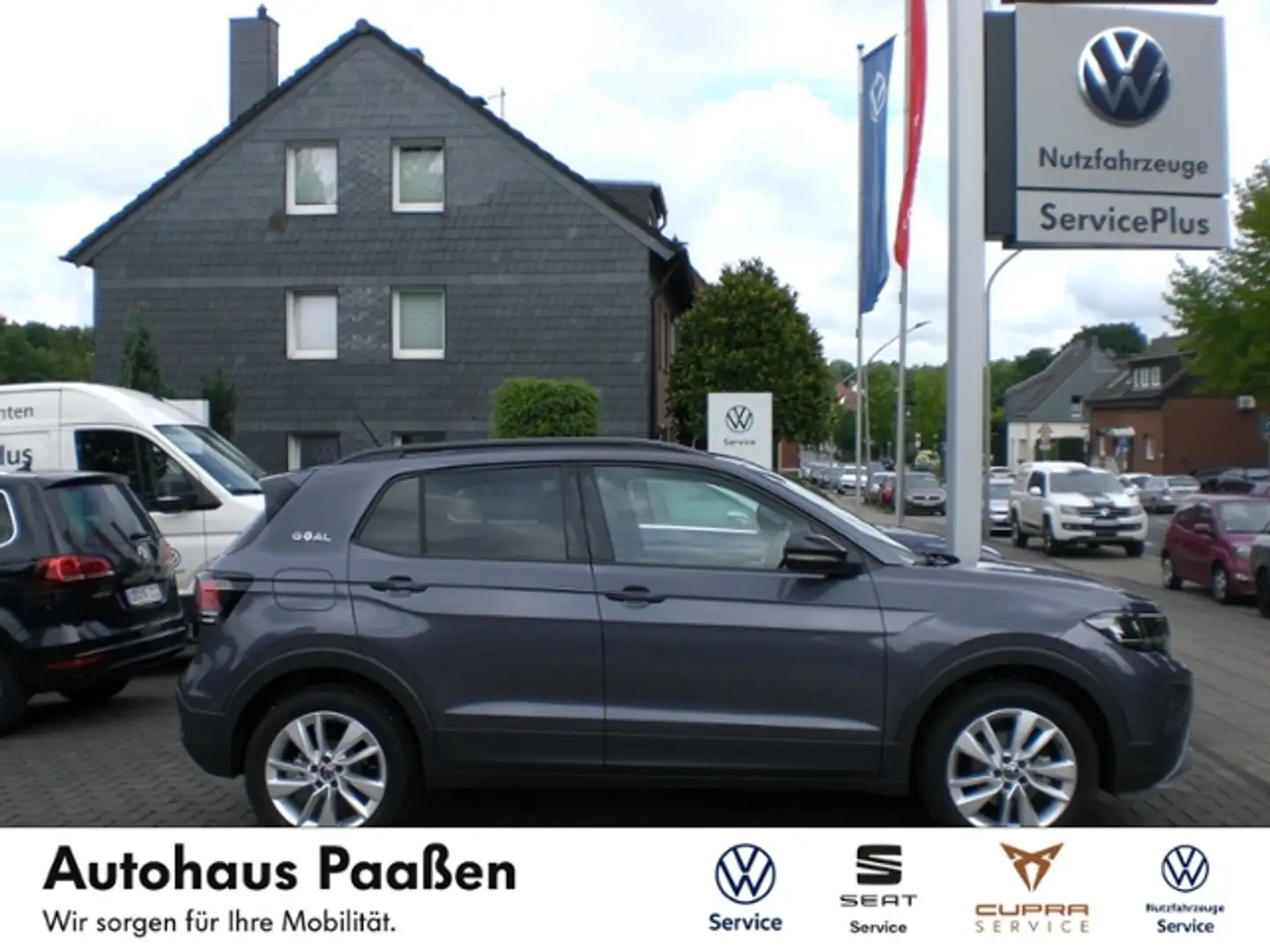 Volkswagen T-Cross GOAL 1.0 TSI DSG LED NAVI ACC RFK PLA App-Connect Grau - 1