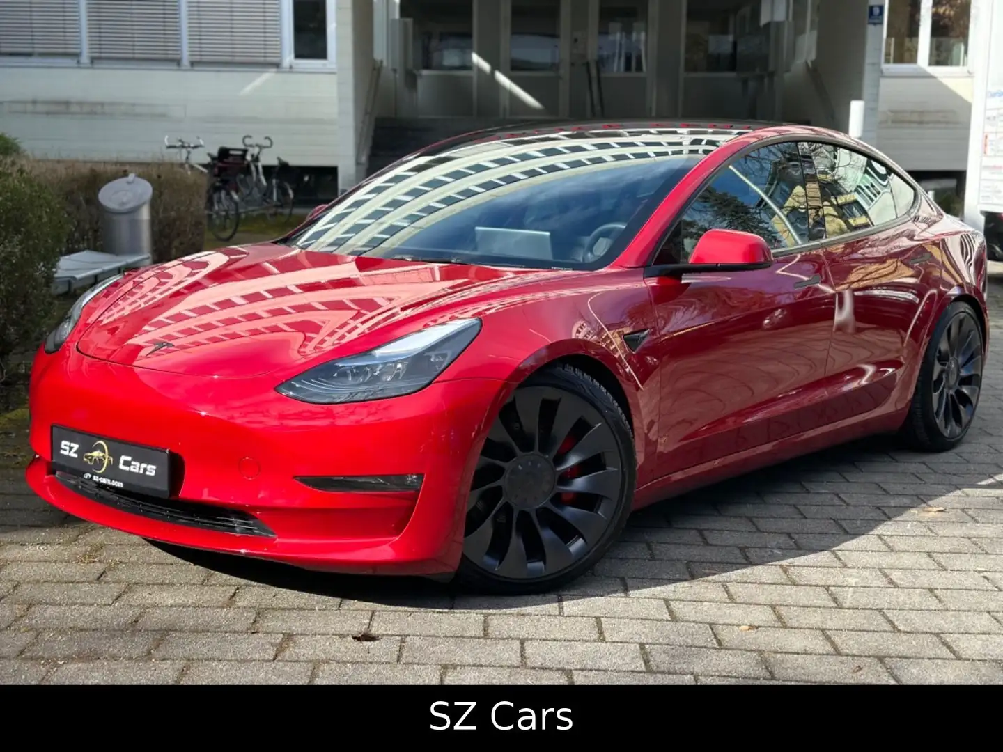Tesla Model 3 Performance Dual AWD*Alcantara*ST* Rouge - 1