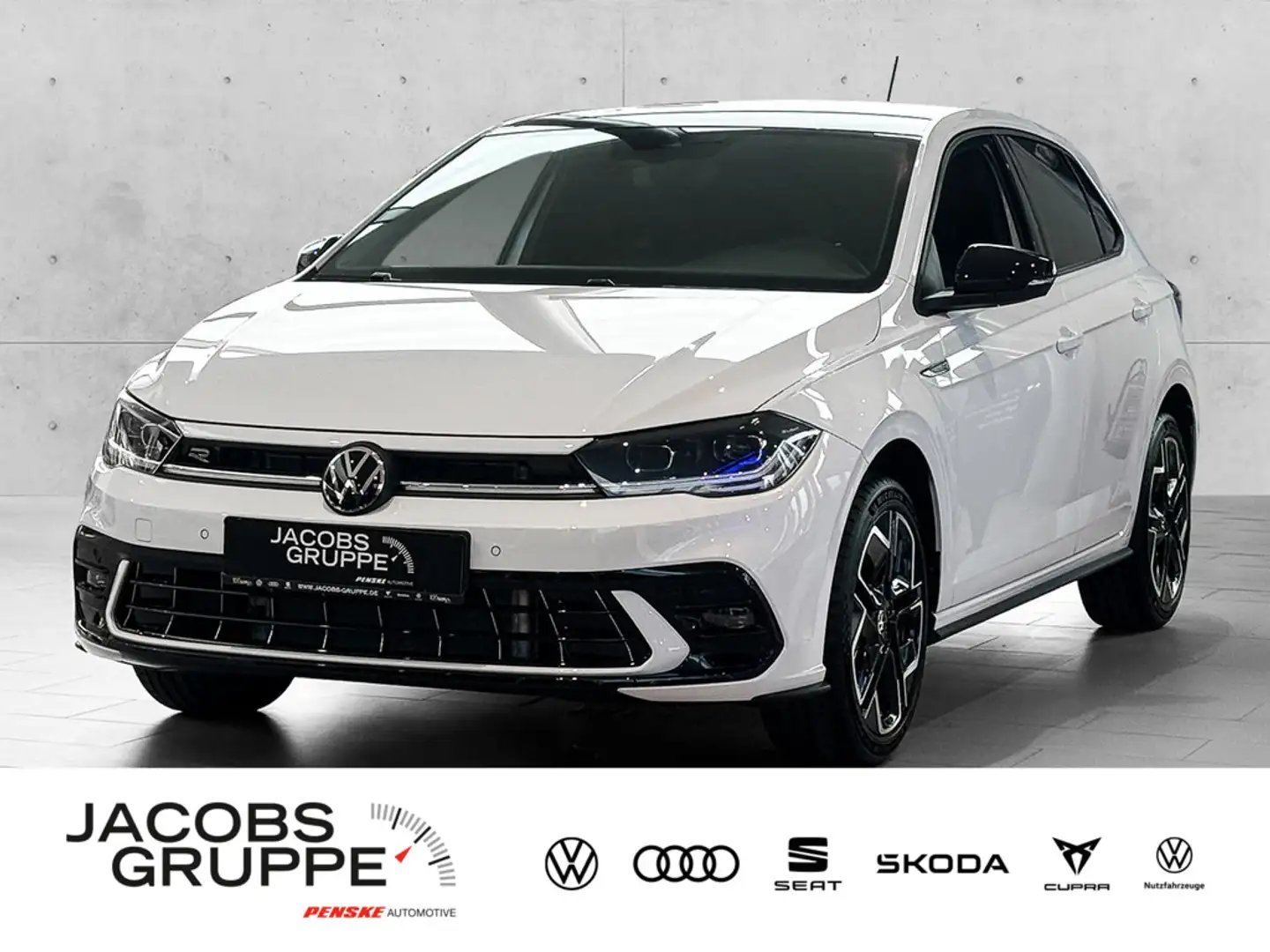 Volkswagen Polo VI 1.0 TSI DSG Black-Roof/Kamera R-Line Weiß - 1