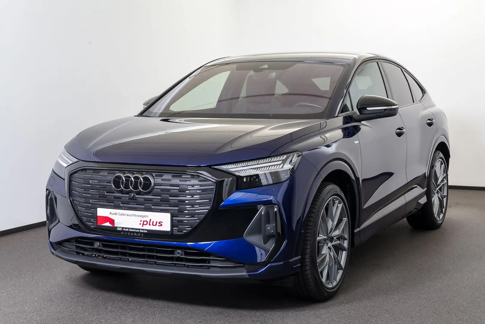 Audi Q4 e-tron Q4 Sportback 45 e-tron qu. AHK 360°K MATRIX NAVI Blau - 2