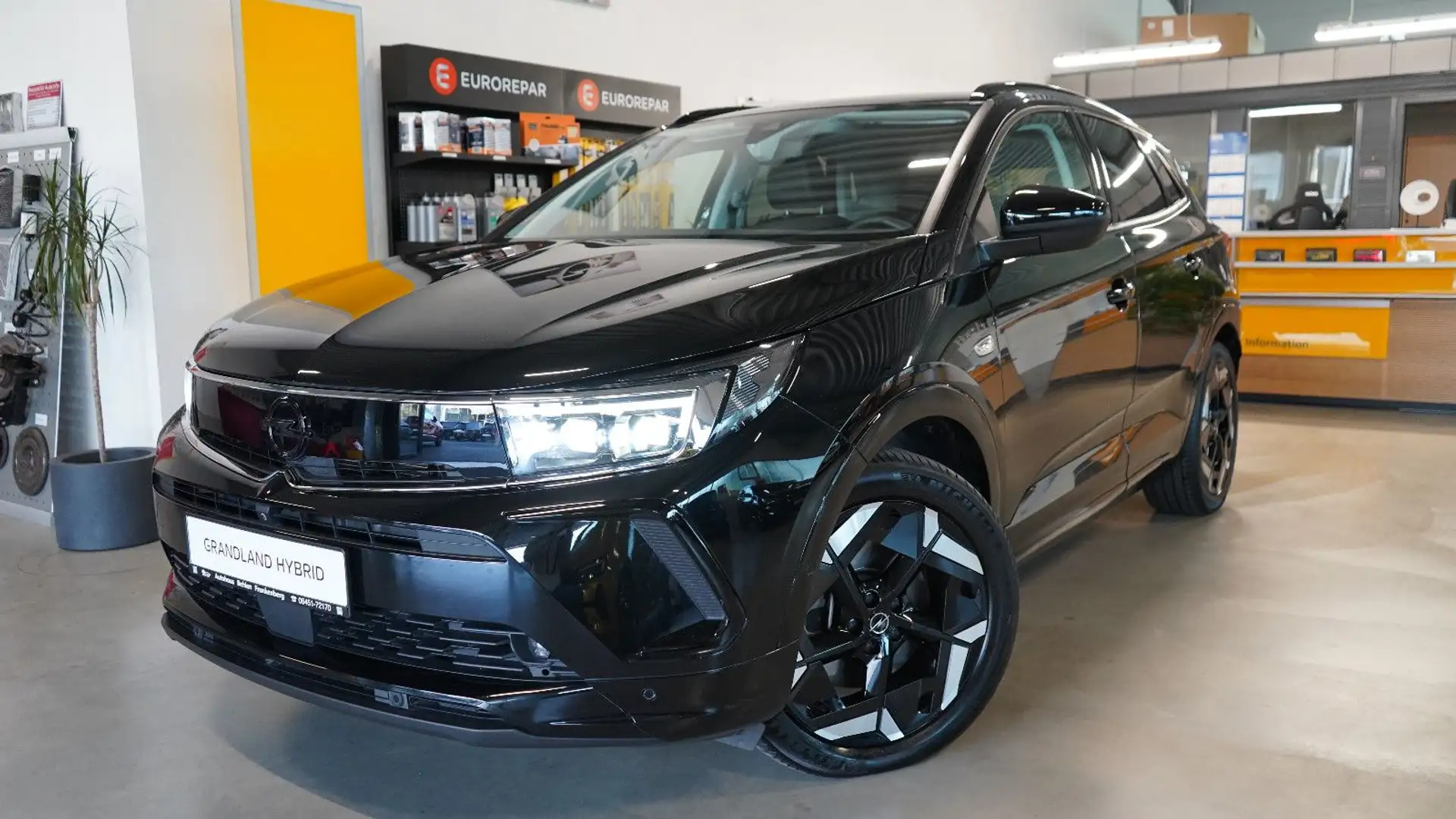 Opel Grandland X Grandland GSe 4x4 - Opel Werkswagen/360°/Memory Nero - 1