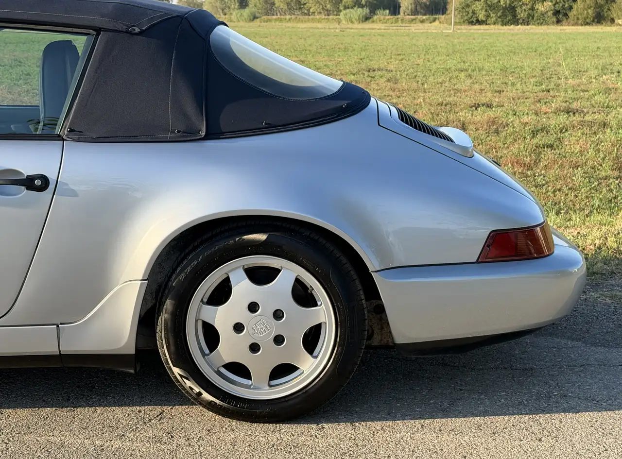 Porsche 964 911 Cabrio 3.6 Carrera 2 Unicopro Pelle Totale 220, foto 10