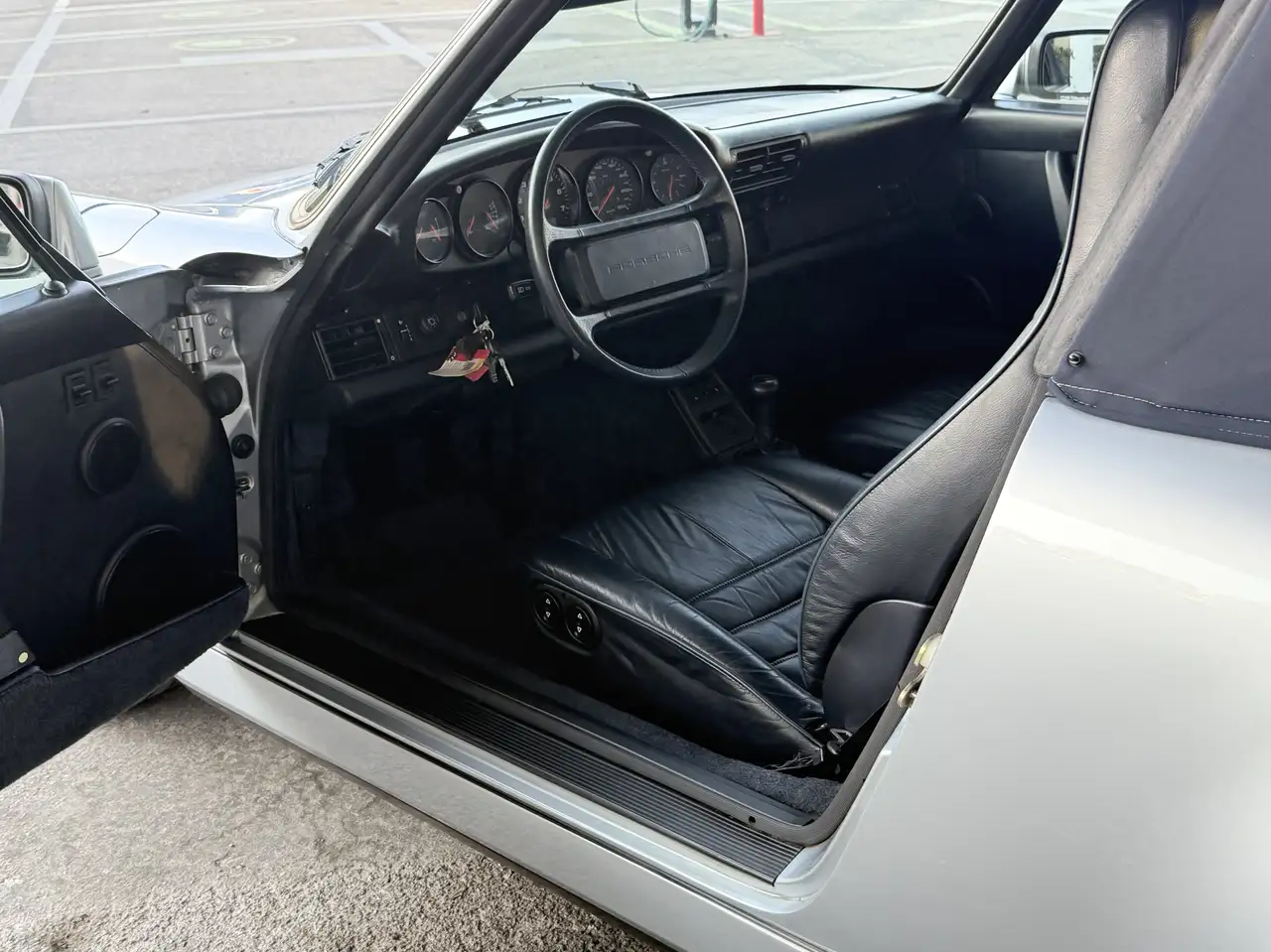 Porsche 964 911 Cabrio 3.6 Carrera 2 Unicopro Pelle Totale 220, foto 4