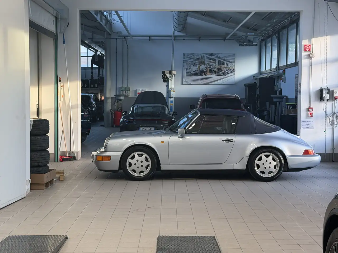 Porsche 964 911 Cabrio 3.6 Carrera 2 Unicopro Pelle Totale 220, foto 3