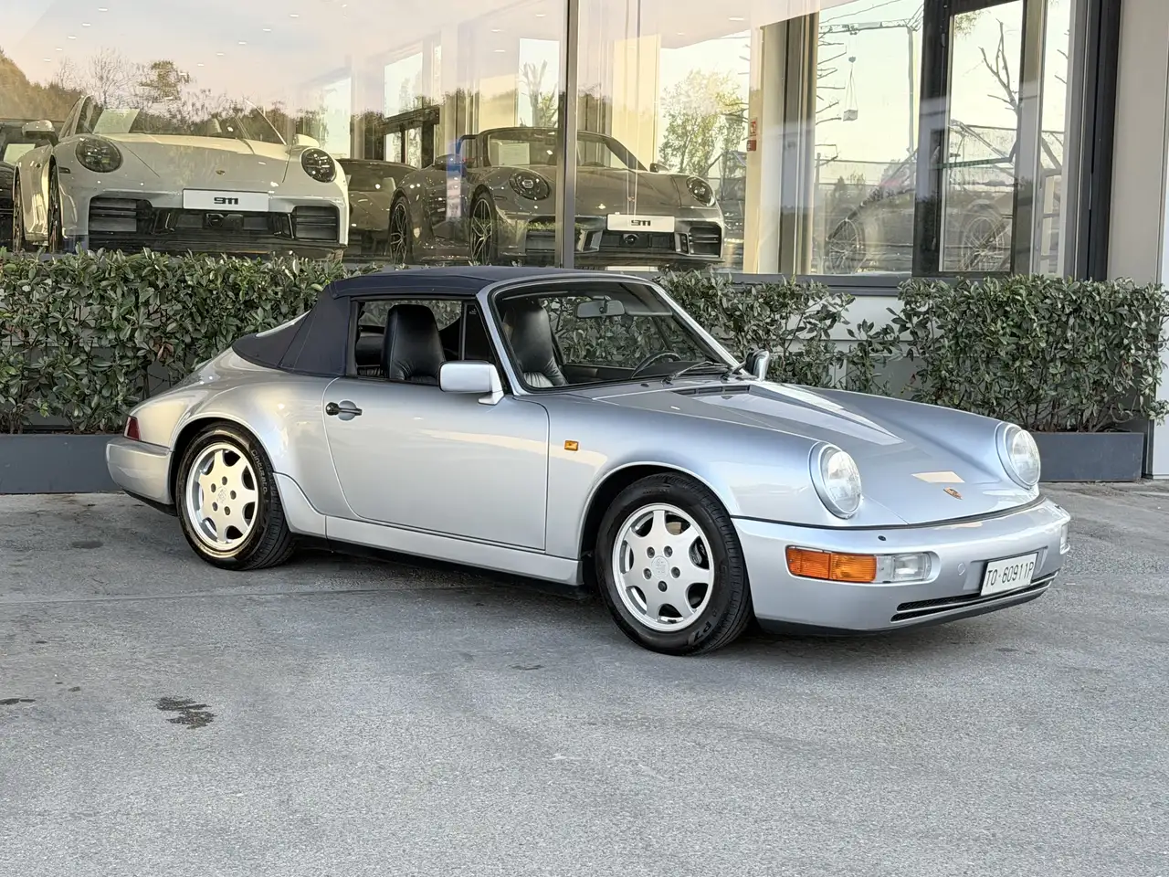 Porsche 964 911 Cabrio 3.6 Carrera 2 Unicopro Pelle Totale 220, foto 1