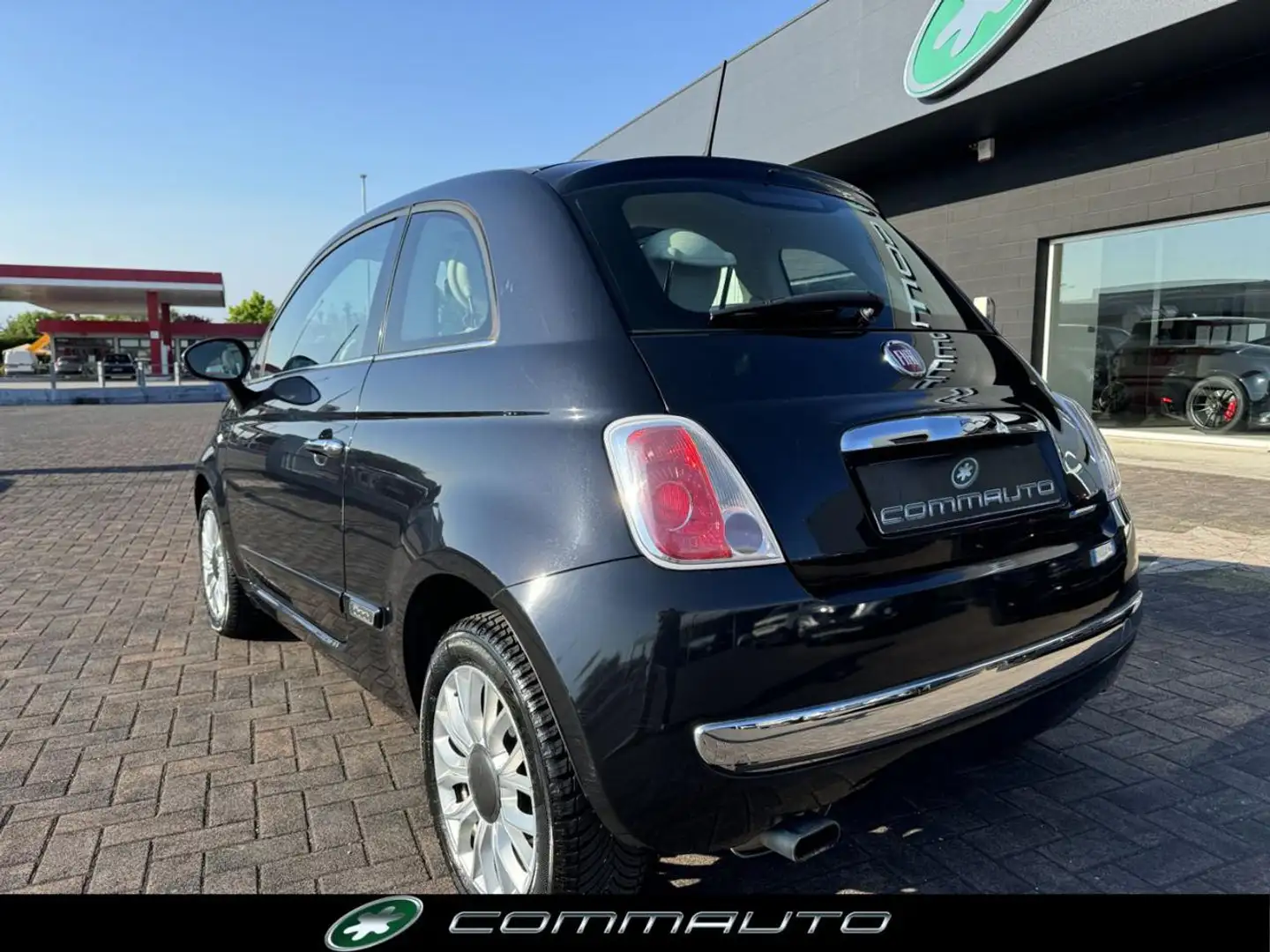 Fiat 500 1.2 Lounge VETT. COMMERCIANTI Nero - 2