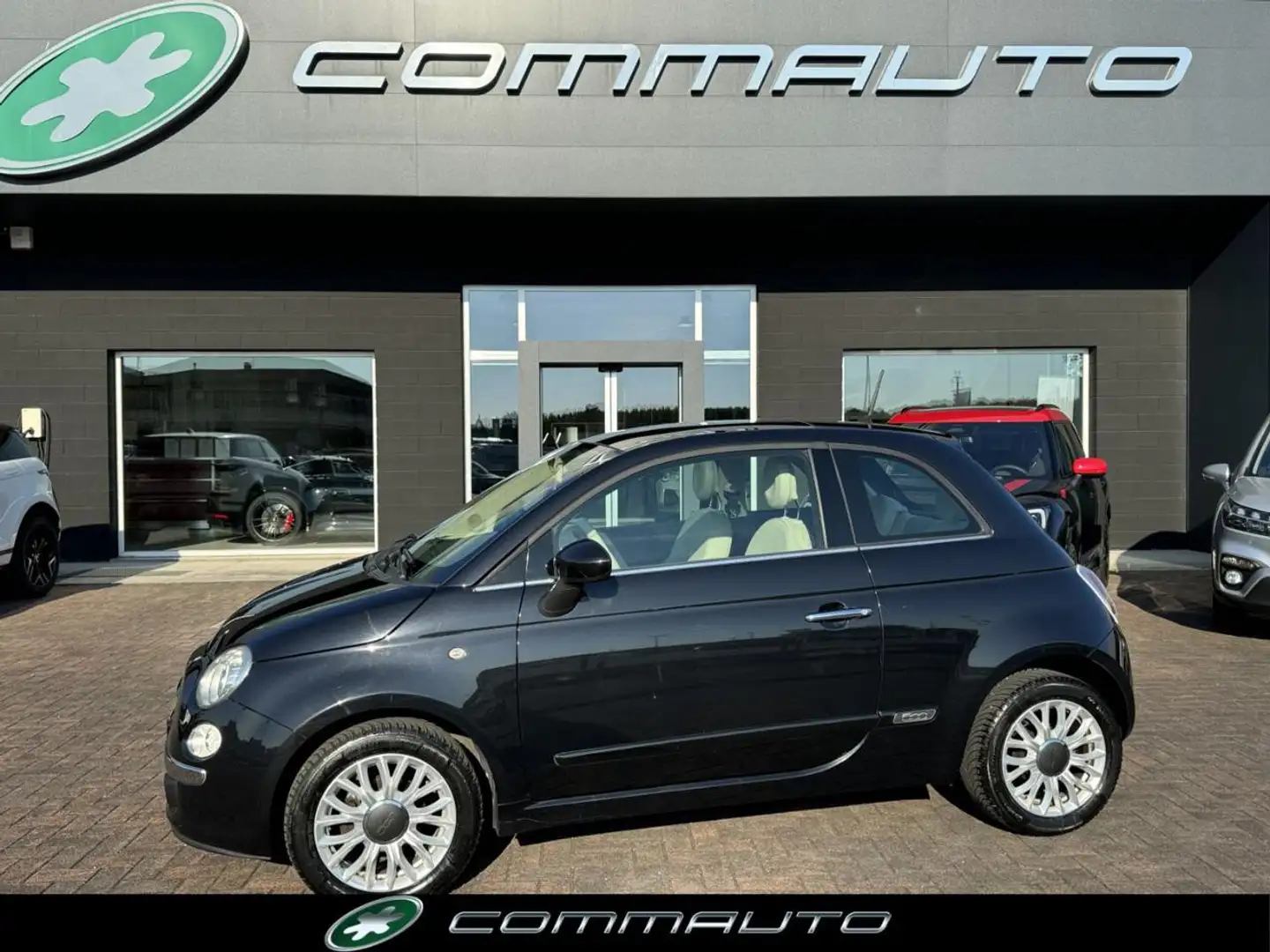 Fiat 500 1.2 Lounge VETT. COMMERCIANTI Nero - 1