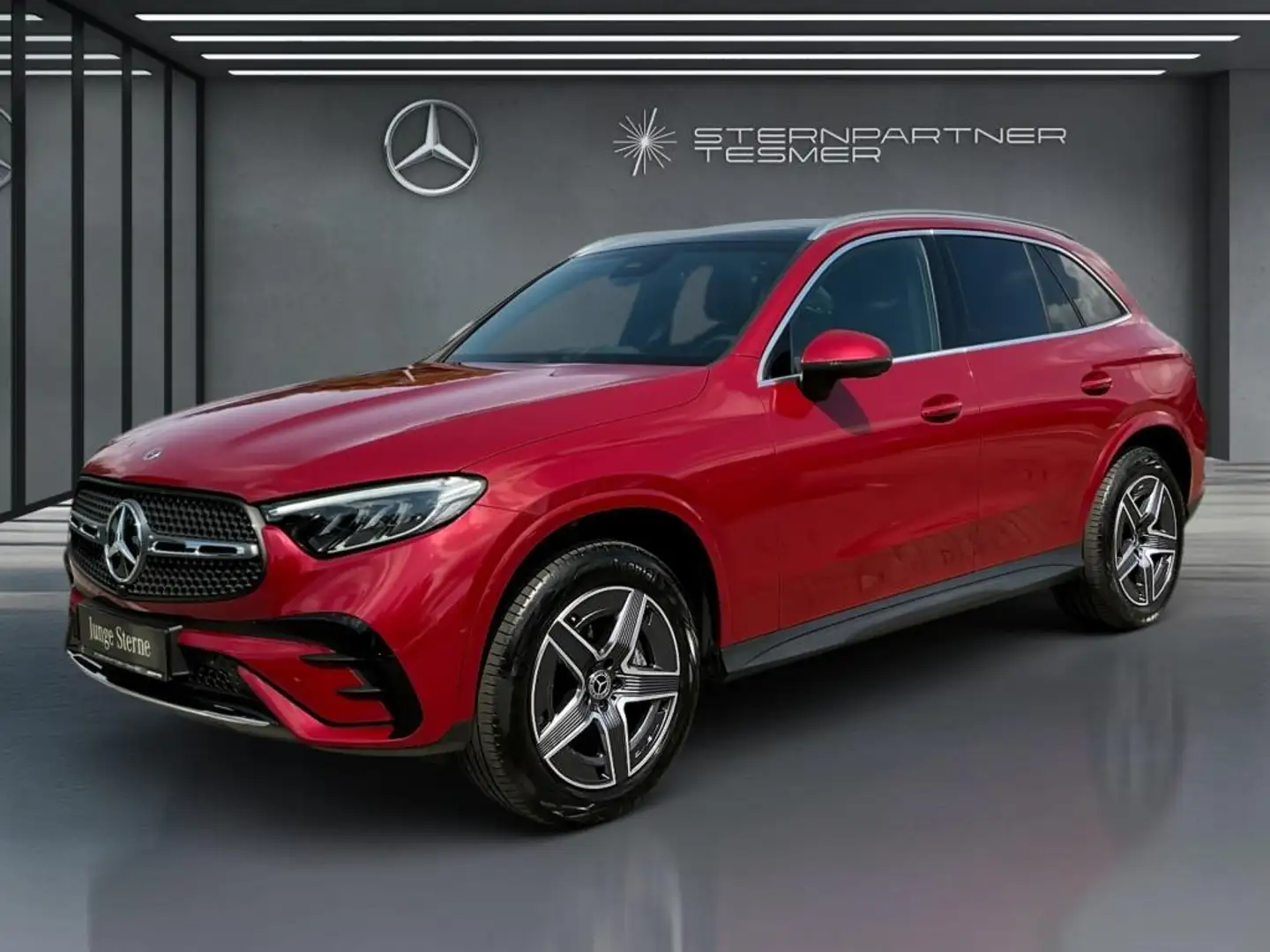 Mercedes-Benz GLC 400 e 4M AMG AHK Panor. Sitzkli. Distr.Vorr. Roşu - 2