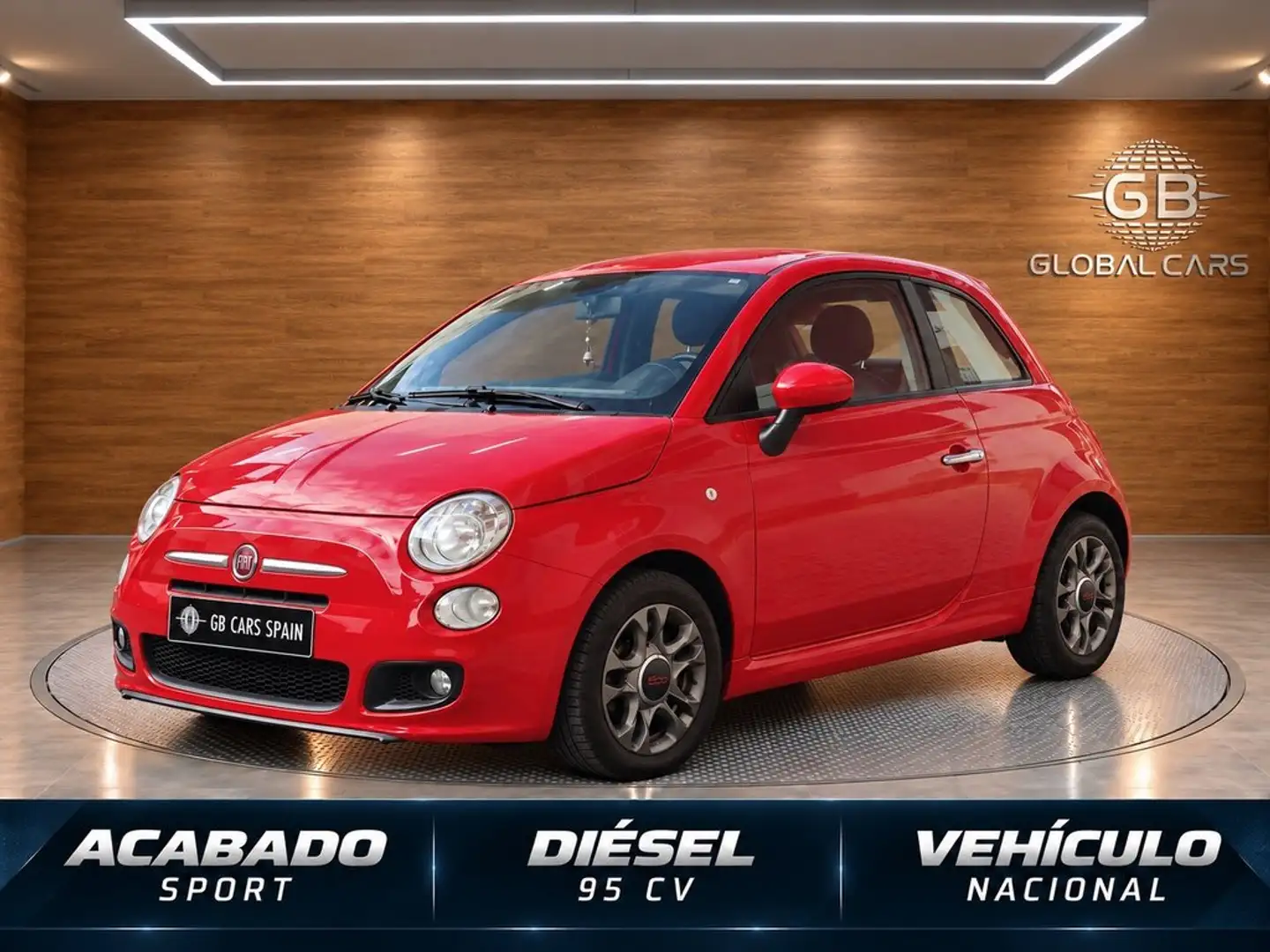 Fiat 500 1.3 Multijet Start&Stop S Rojo - 1