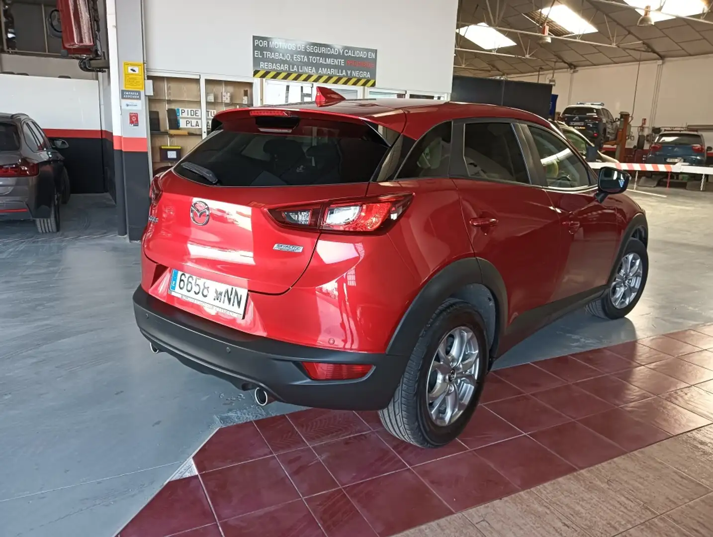 Mazda CX-3 1.5D Luxury 2WD Lilla - 2