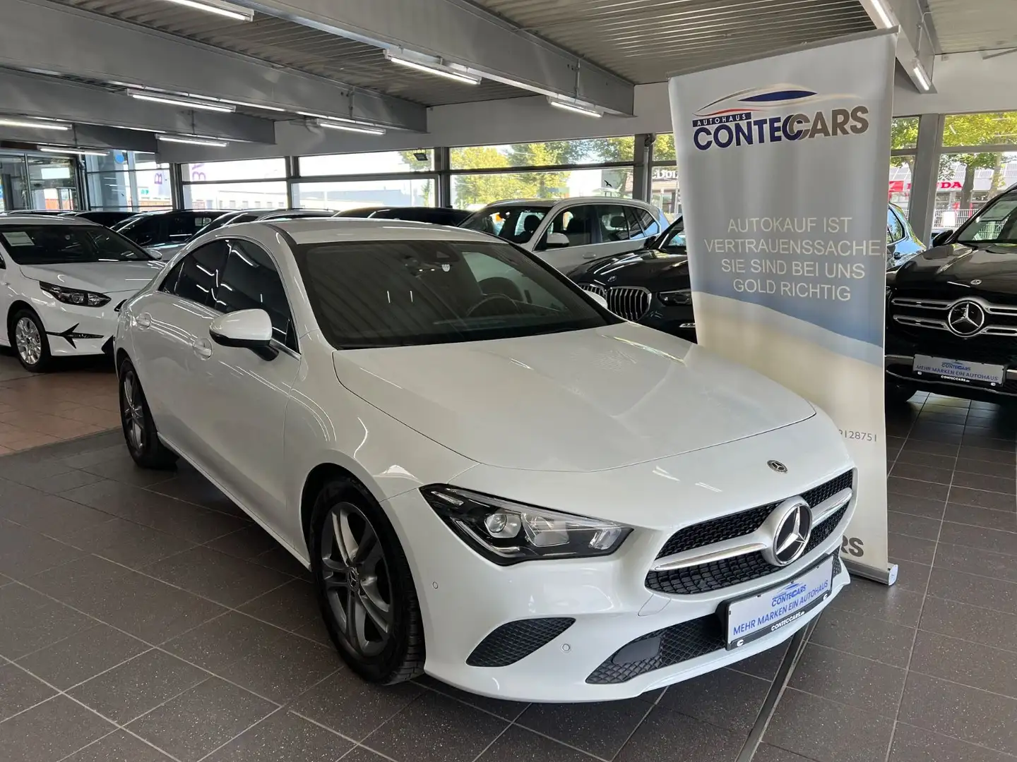 Mercedes-Benz CLA 180 d Coupe AHK+Agility+Media+Park+LED HIGH Argent - 1