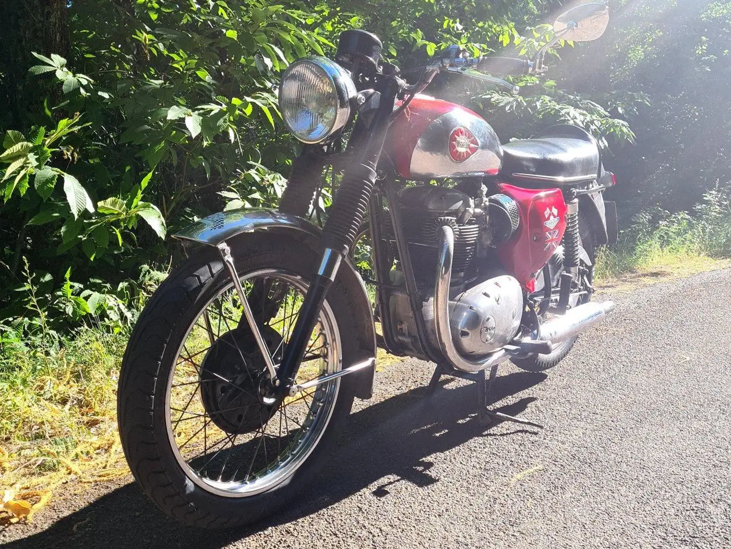 BSA A 65 lightining Rouge - 2