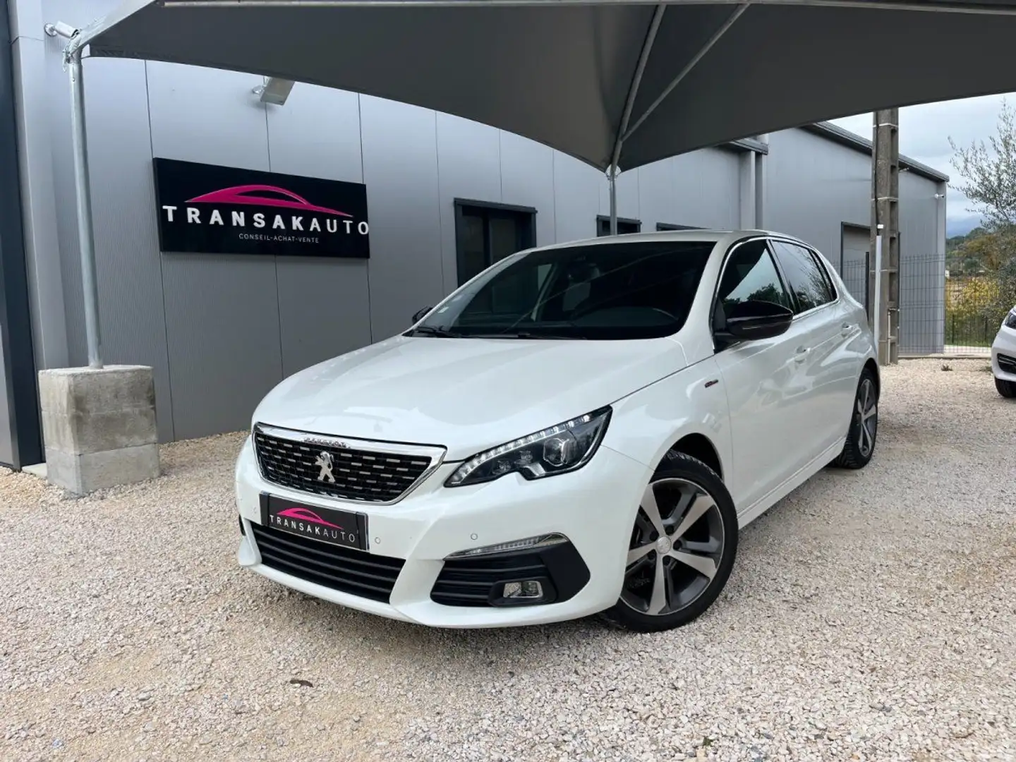 Peugeot 308 1.2 130ch SS BVM6 GT Line / Suivi / Distribution Faite / Origine France Weiß - 1