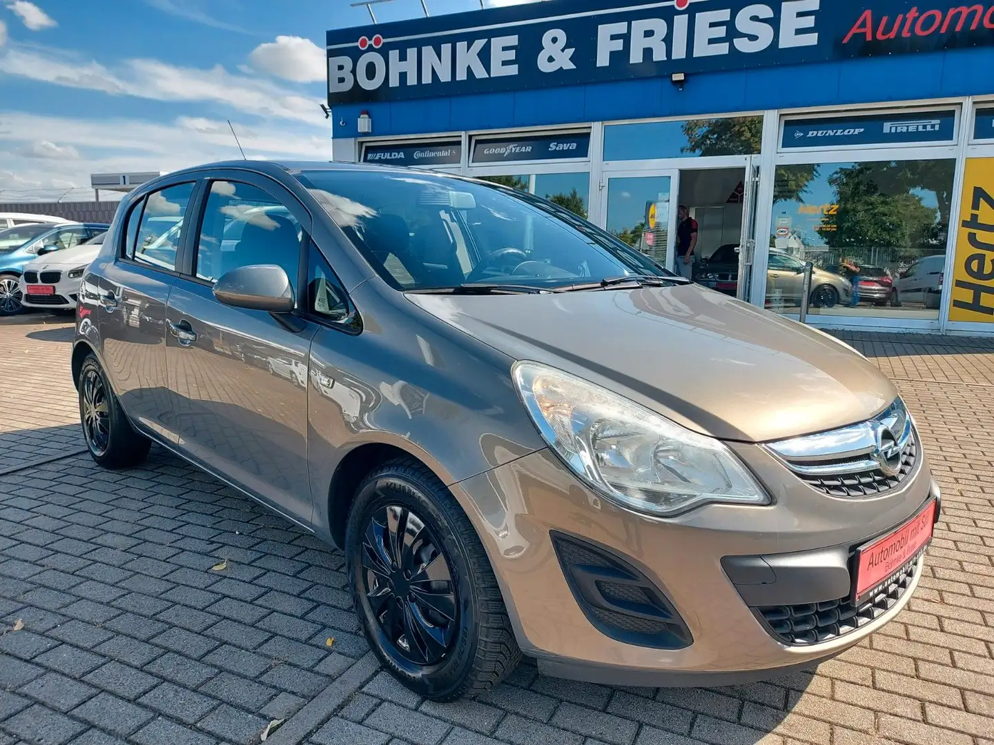 Opel Corsa D Edition Klima Braun - 1