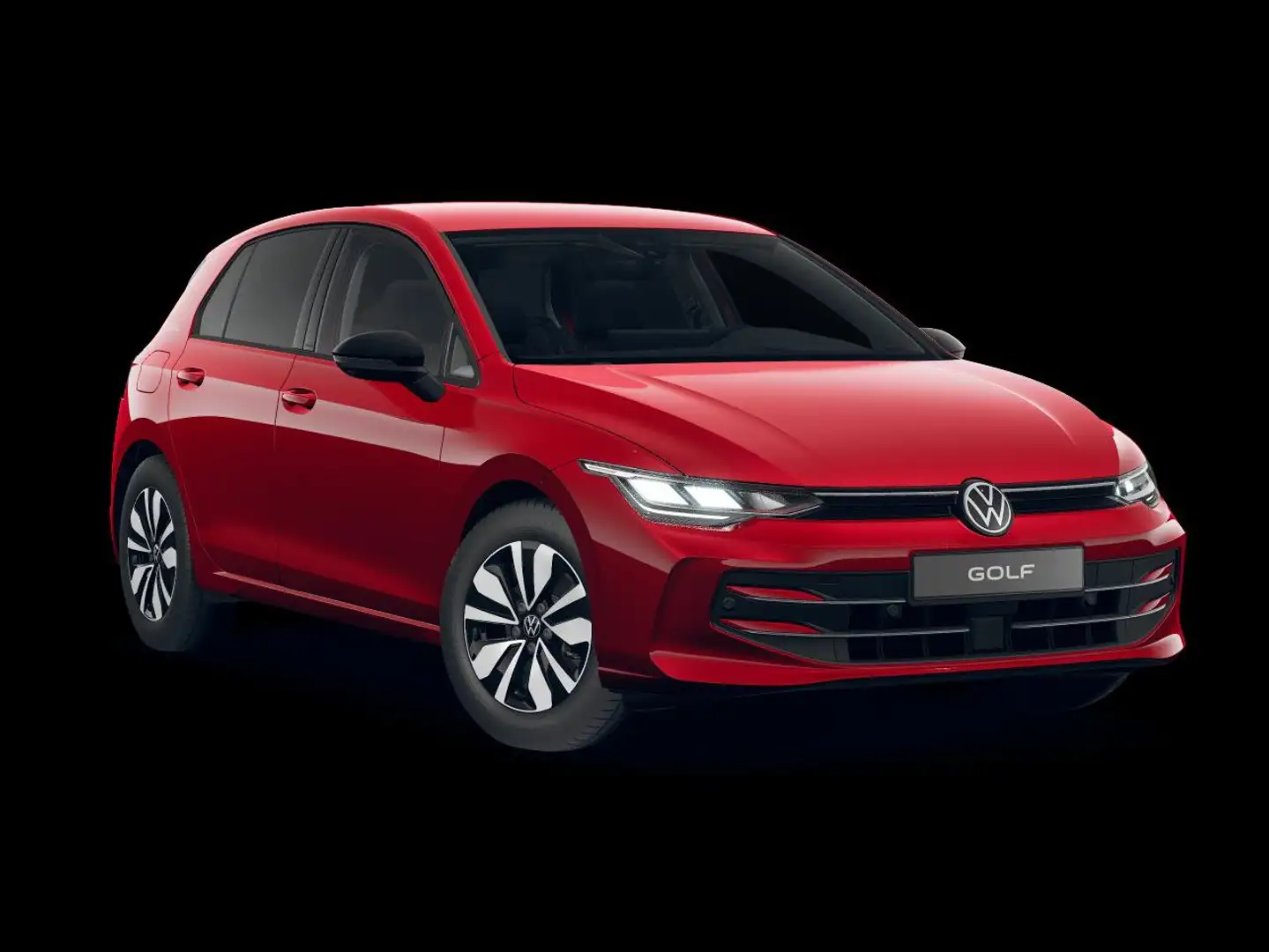 Volkswagen Golf VIII 1.5 eTSI Goal DSG RFK NAVI ANSCHLUSSGARANTIE Rood - 1