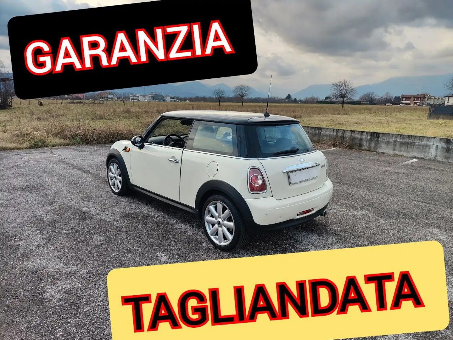 MINI Cooper 1,6 Benzina Bianco - 1