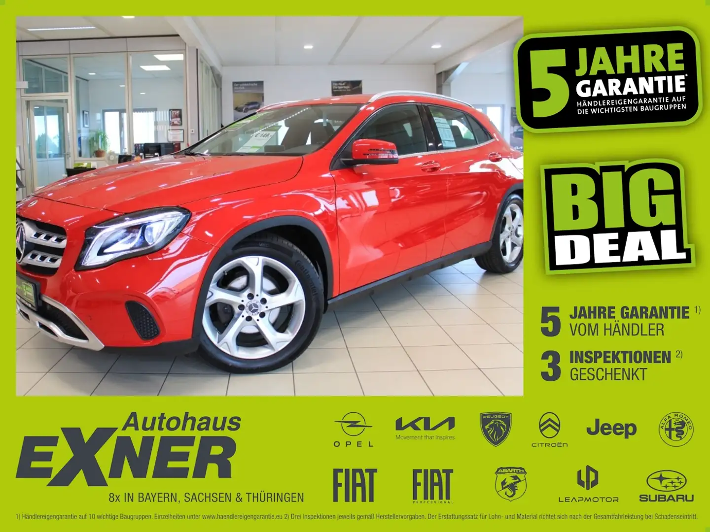 Mercedes-Benz GLA 220 d URBAN LED+Navi+SHZ+Standh.+Winterp.+LM Rouge - 1