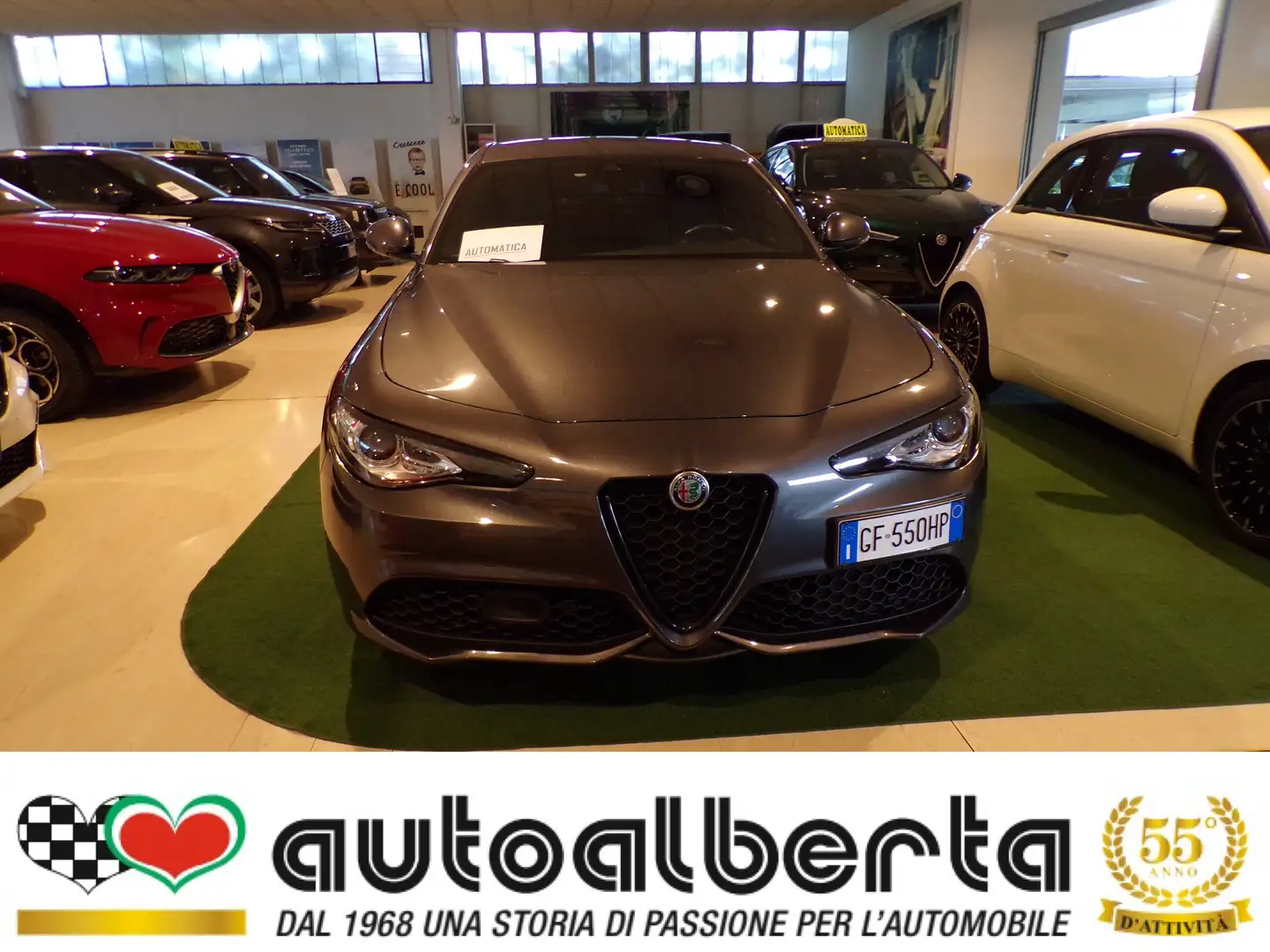 Alfa Romeo Giulia Q4 2.0 Turbo Veloce 280cv Automatica Grigio - 2