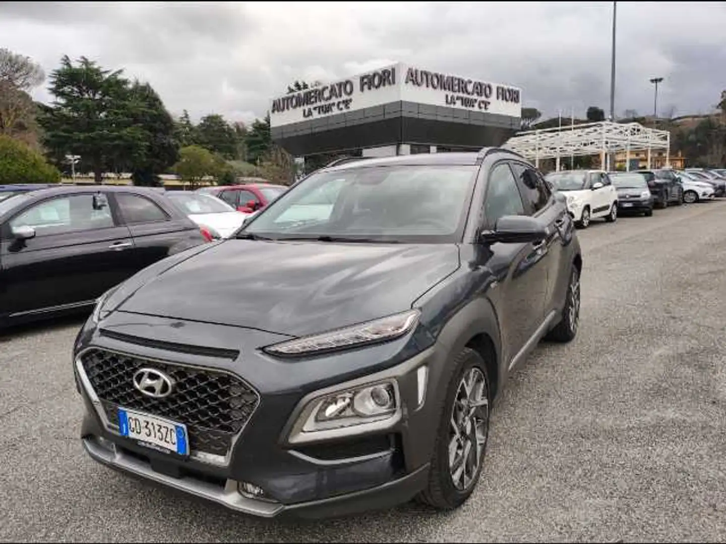 Hyundai KONA 1.6 HEV Xprime Safety Pack Grigio - 1