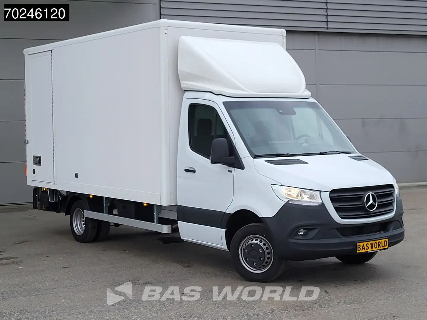 Mercedes-Benz Sprinter 515 CDI Automaat 1000kg Laadklep Dubbellucht Bakwa Wit - 2
