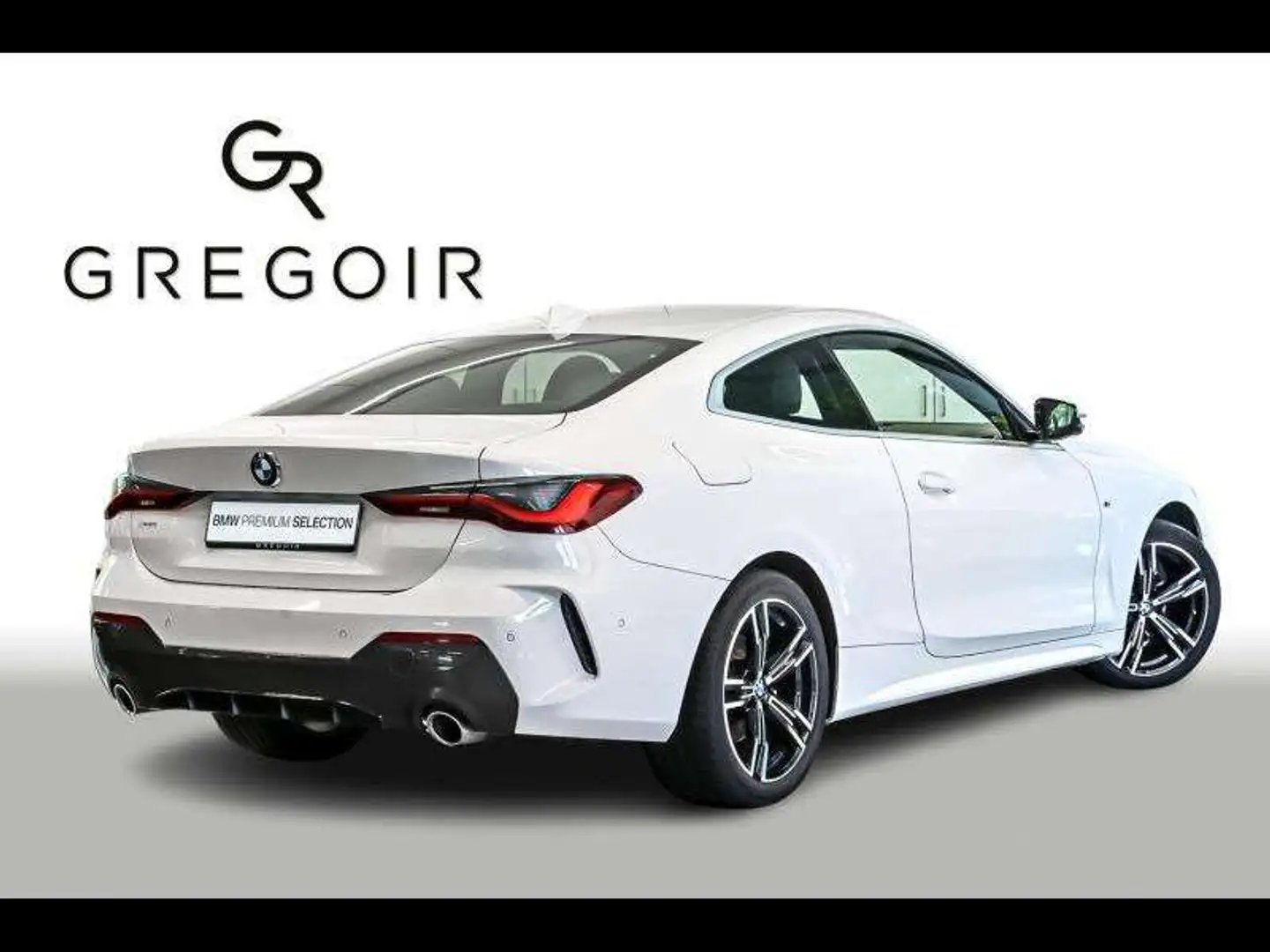 BMW 420 BMW 420d xDrive Coupé Blanc - 2