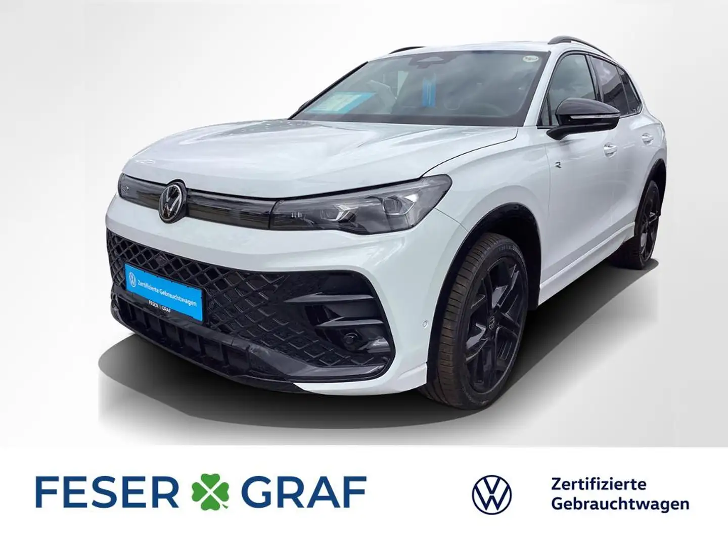 Volkswagen Tiguan R-Line 2.0TDI 4M 142KW DSG Black Panorama Weiß - 1