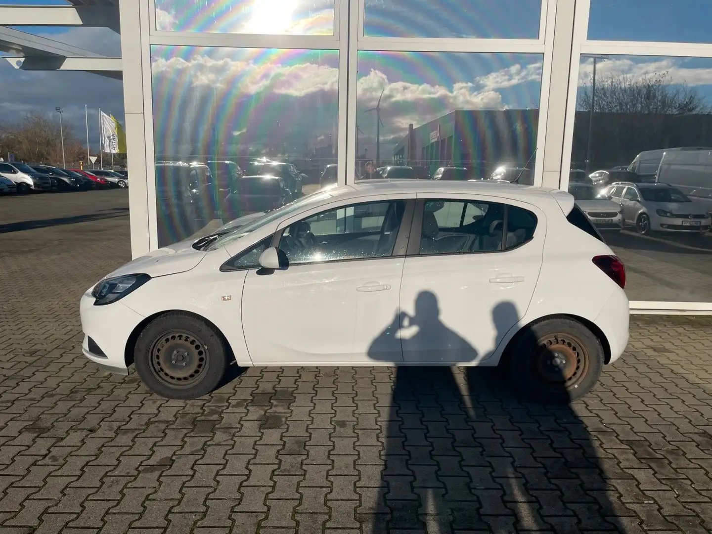 Opel Corsa E 1.2 EDITION KLIMA+PDC+ALLW+TEMPOMAT+SHZ Bianco - 2