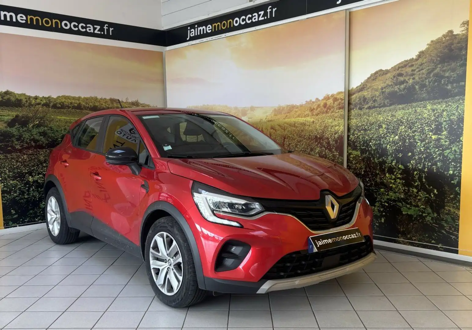 Renault Captur Equilibre TCE 90 Rouge - 1